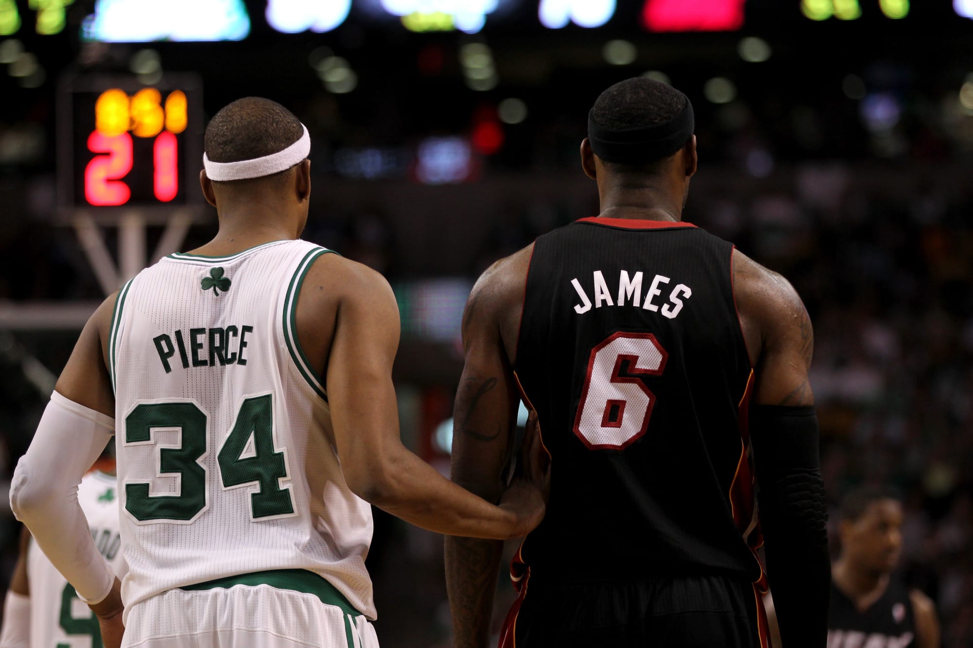 Paul Pierce takes another swipe at LeBron James by saying Heat