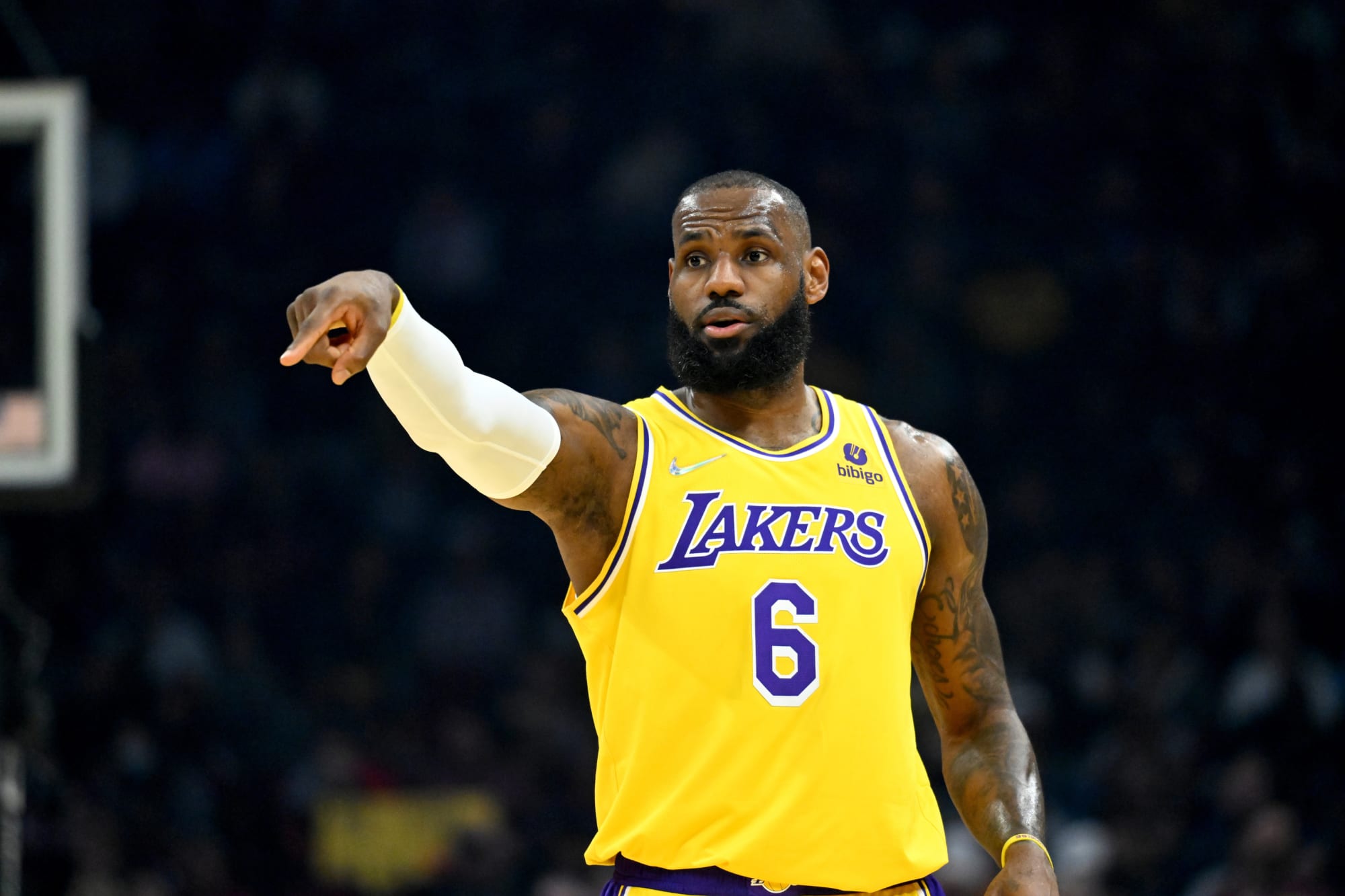 LeBron James arguing with referees during Drew League goes viral