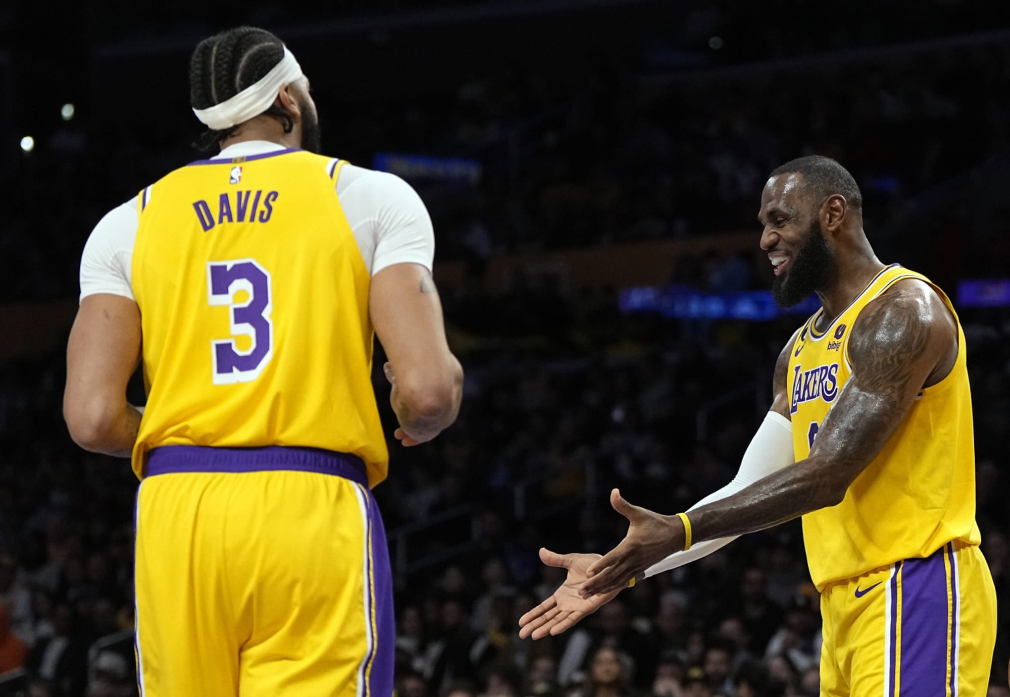 LeBron James loses first game with LA Lakers as they fall to Portland Trail  Blazers in tense season-opener