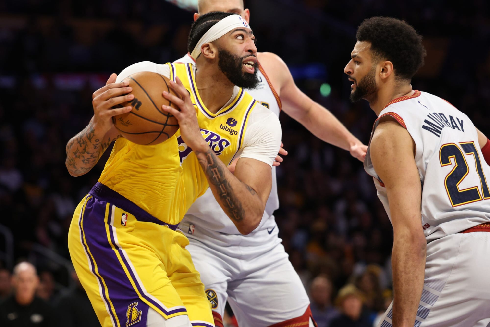 NBA Scores: LeBron James, Anthony Davis made timely plays as