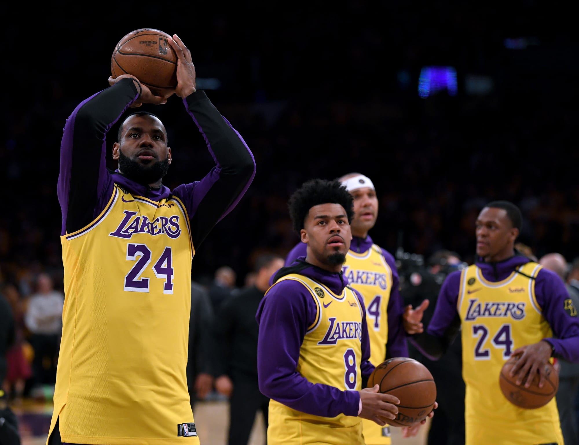Lakers News Quinn Cook Believes Lebron James Won T Miss A Beat