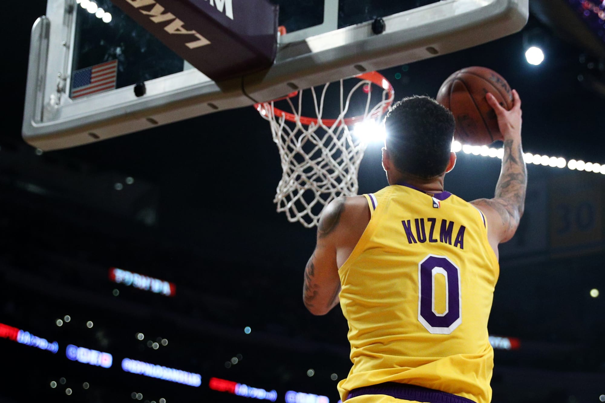 DeMarcus Cousins' Poster On Kyle Kuzma Might Be The 2018-2019 Dunk