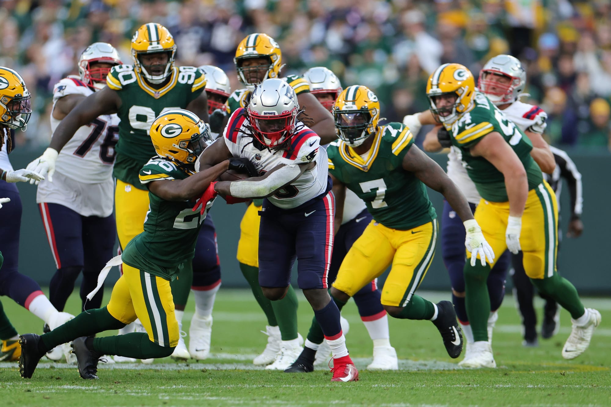 Good Stat, Bad Stat: Numbers from Packers’ win over Patriots