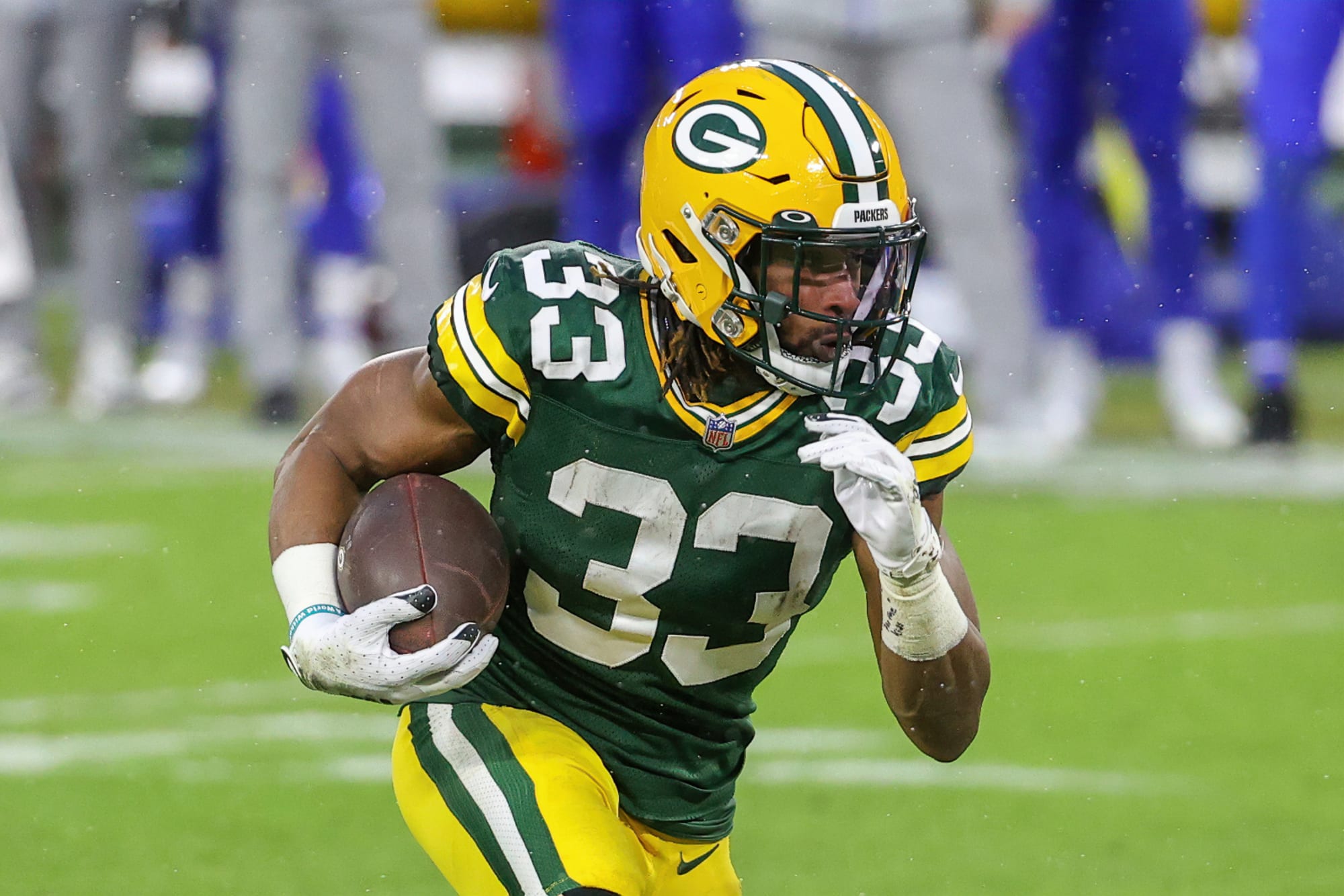 Aaron Jones has had over 1,000 yards from scrimmage in each of the past three seasons