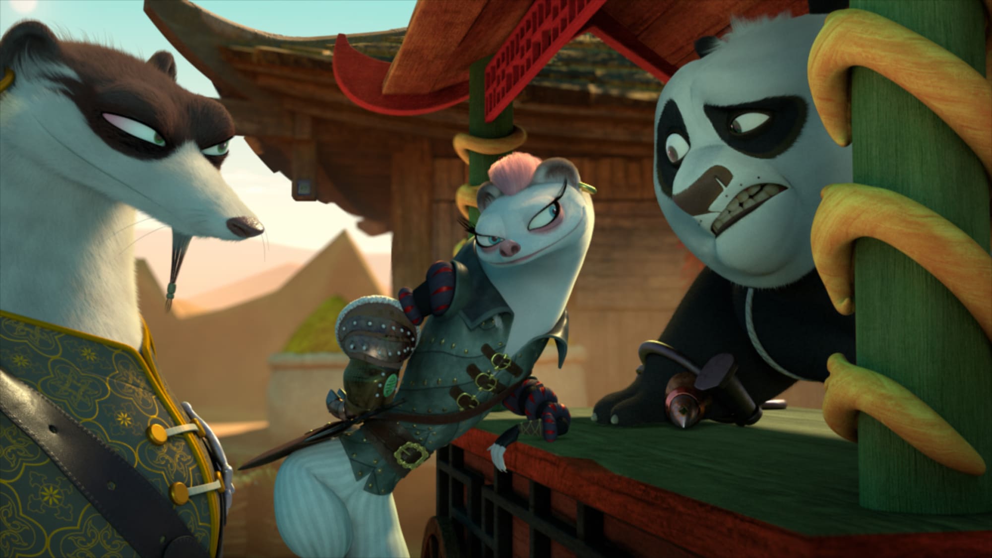 Kung Fu Panda: Dragon Knight trailer, release date, voice cast and more