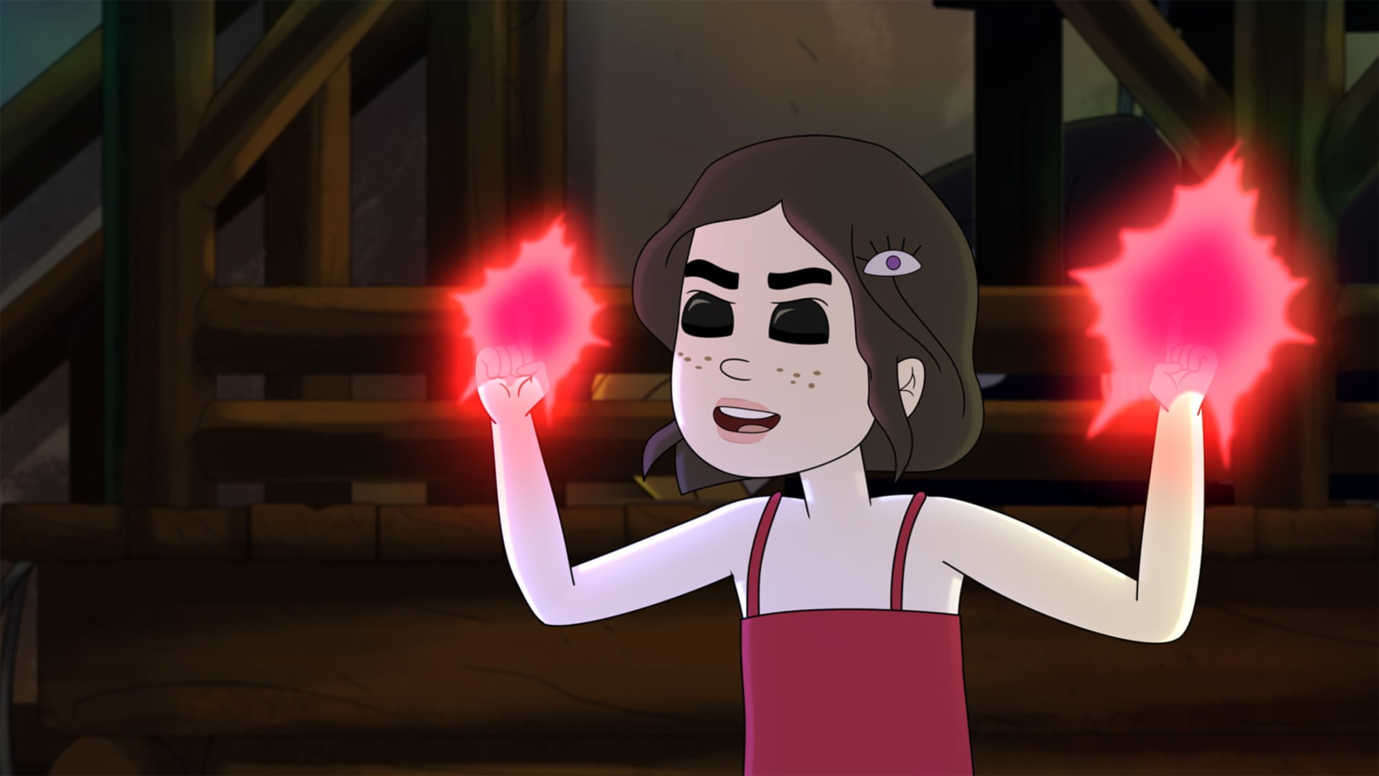 Is the adult animated comedy Little Demon on Netflix?