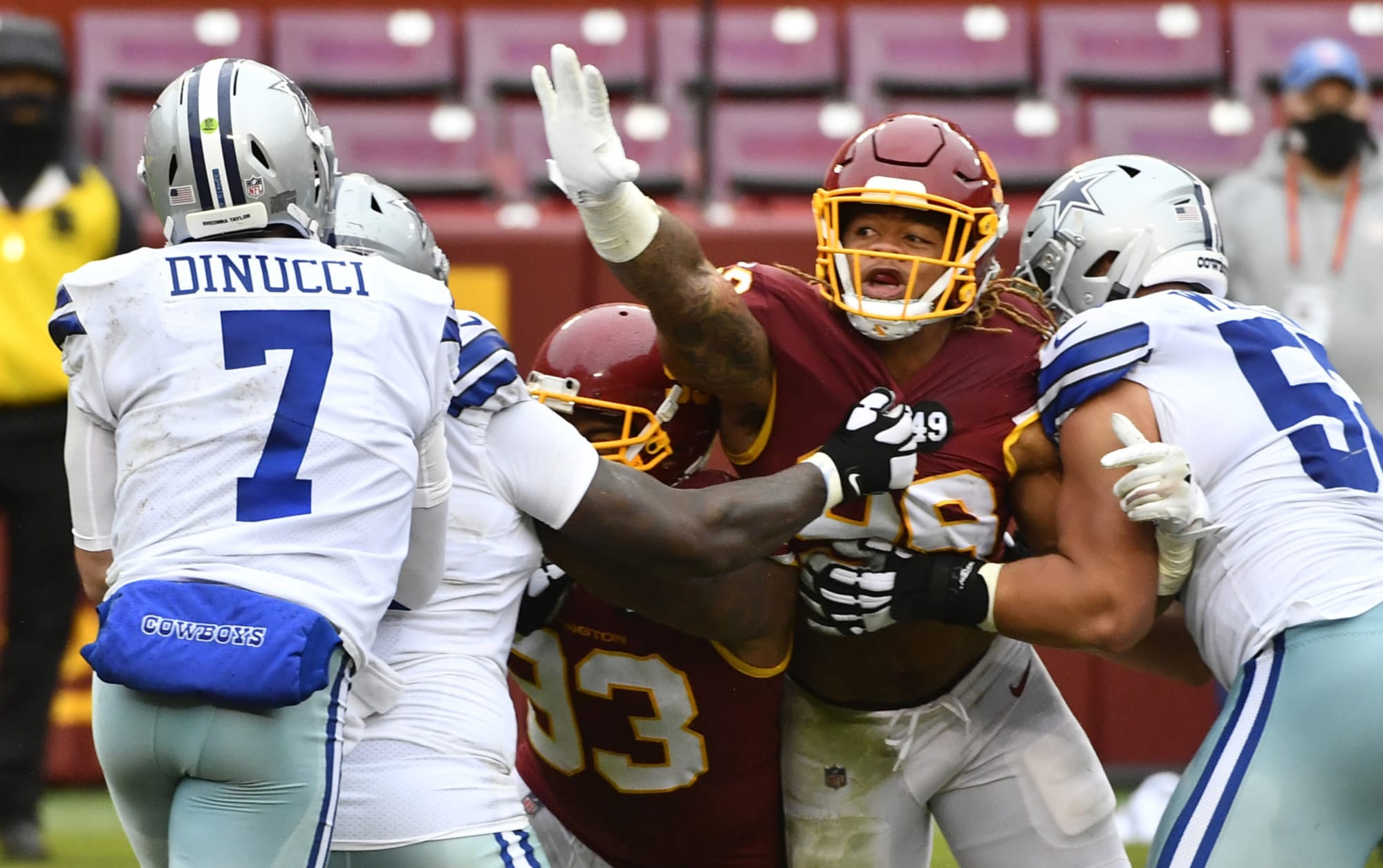 How to watch Dallas Cowboys-Washington Redskins football: What is the game  time, TV channel, live feed online