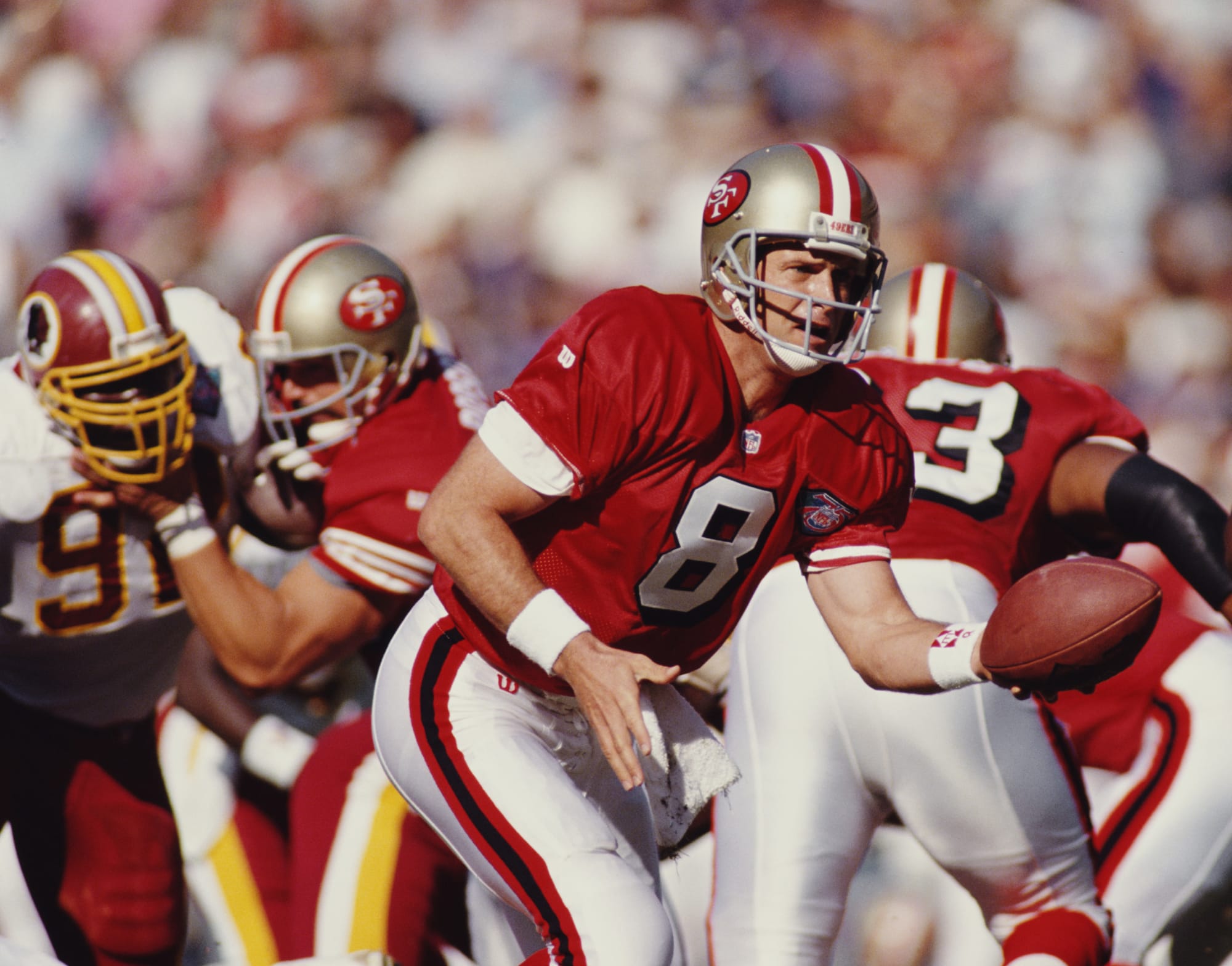 49ers uniforms through the years