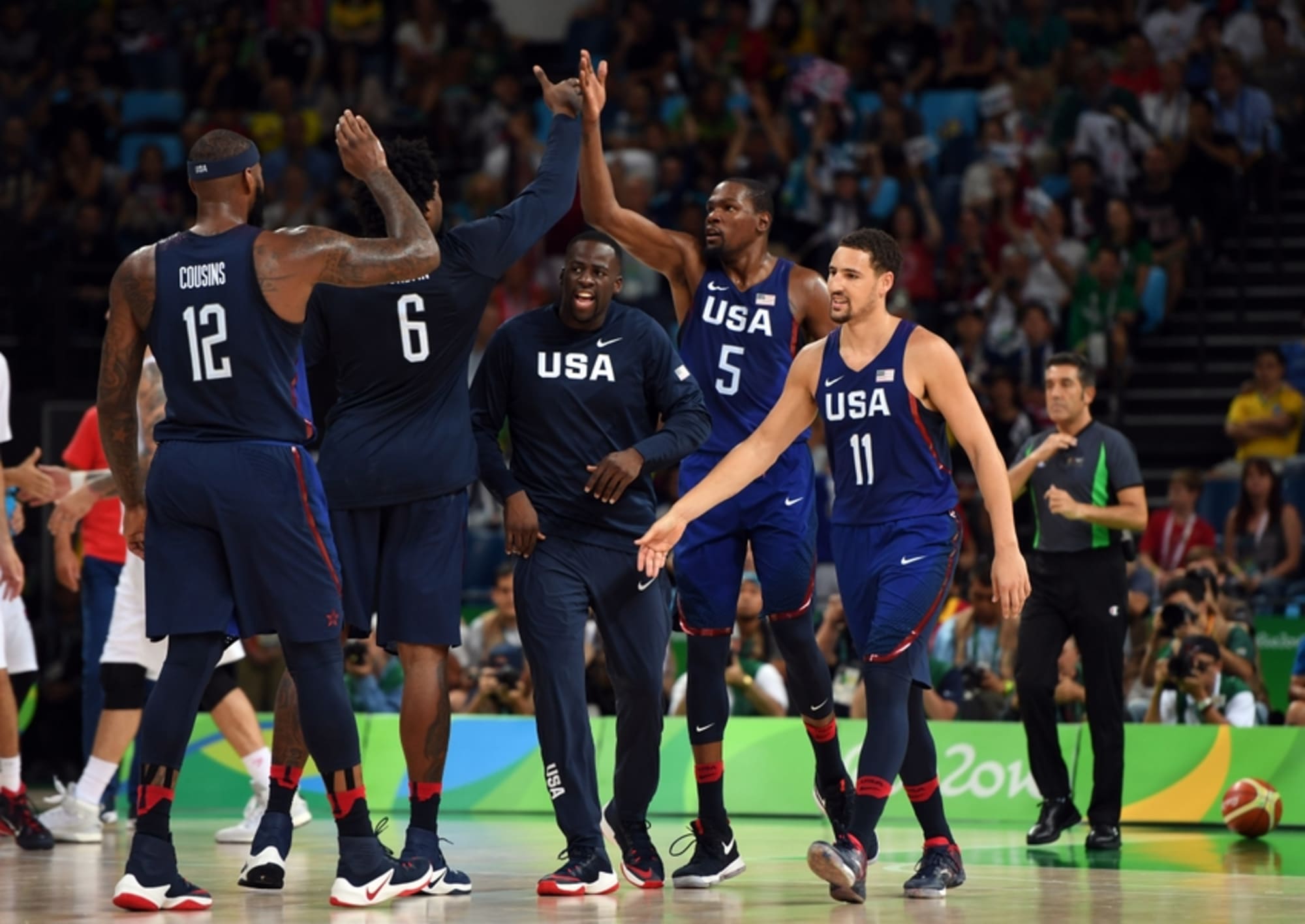 Kevin Durant gives US men's hoop team needed jolt at Rio 2016