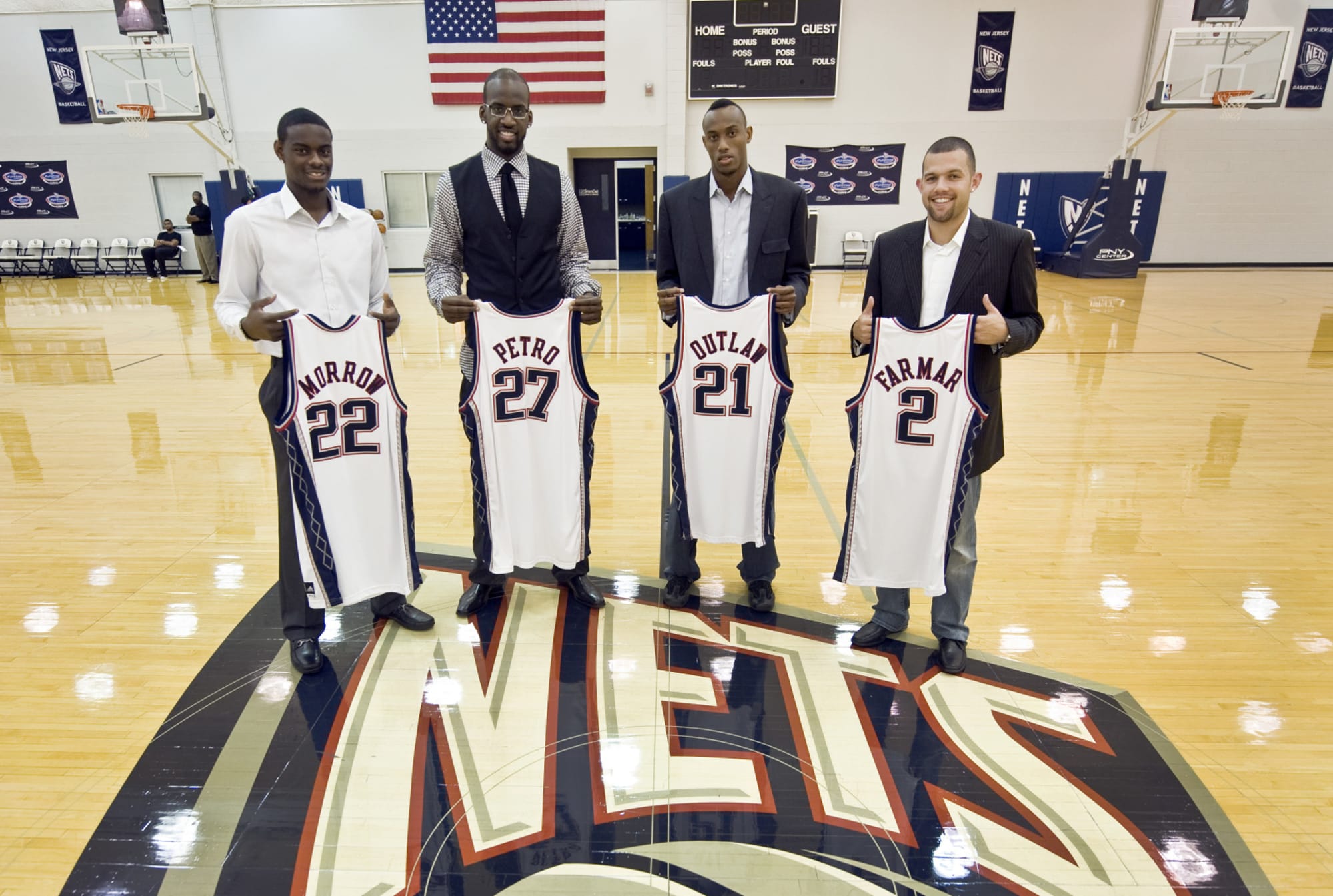 New Jersey Nets NBA Devin Harris Adidas NBA Team Jersey