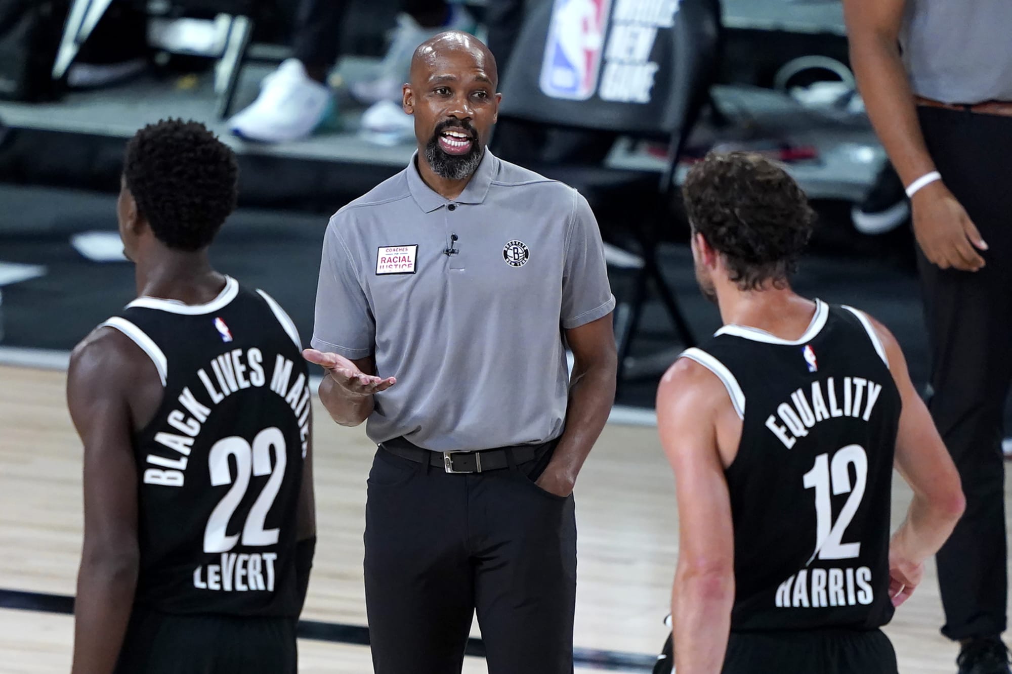 Jacque Vaughn, Nets look to forge an identity in training camp