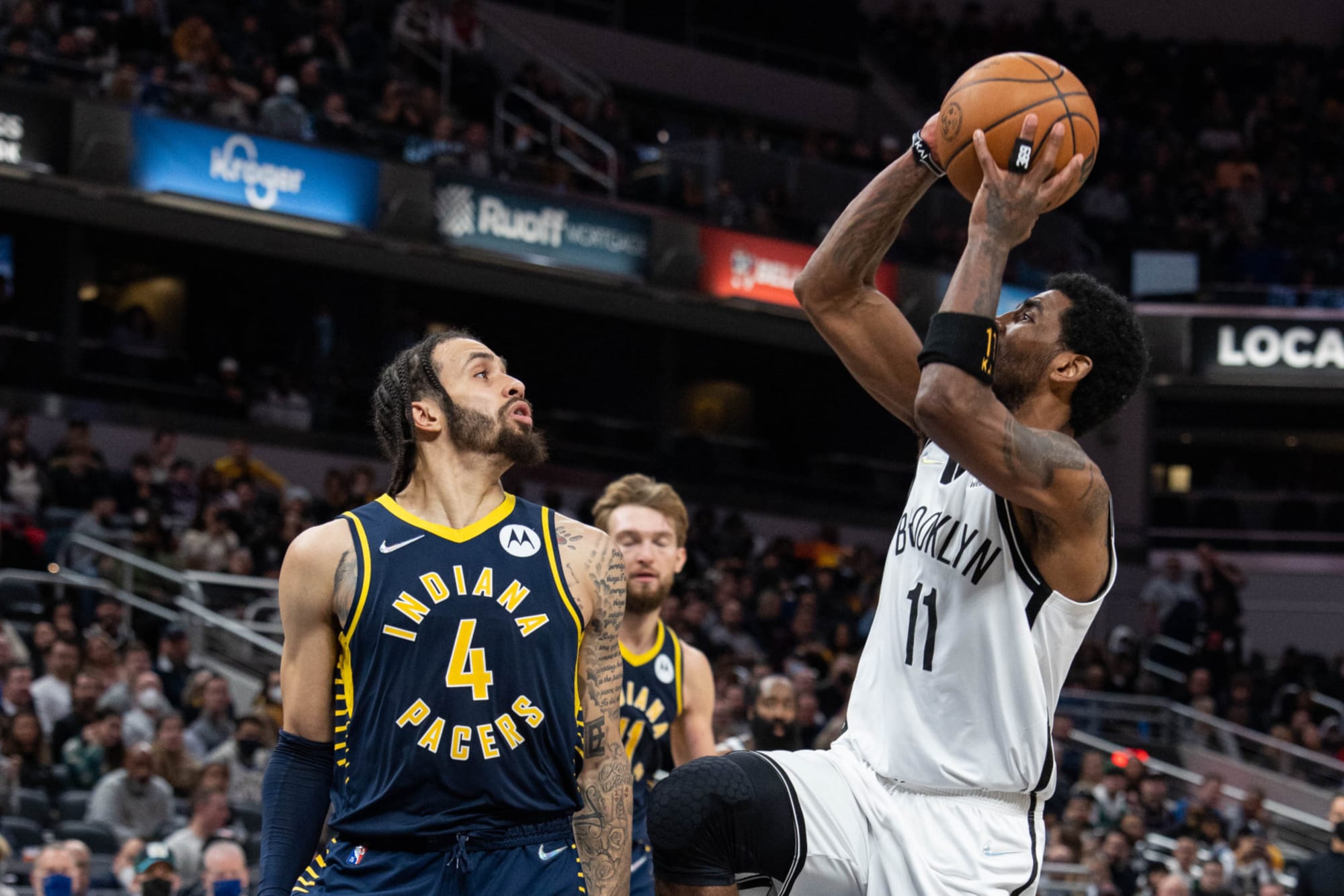 Sean Marks lays out steps for a Kyrie Irving Nets return