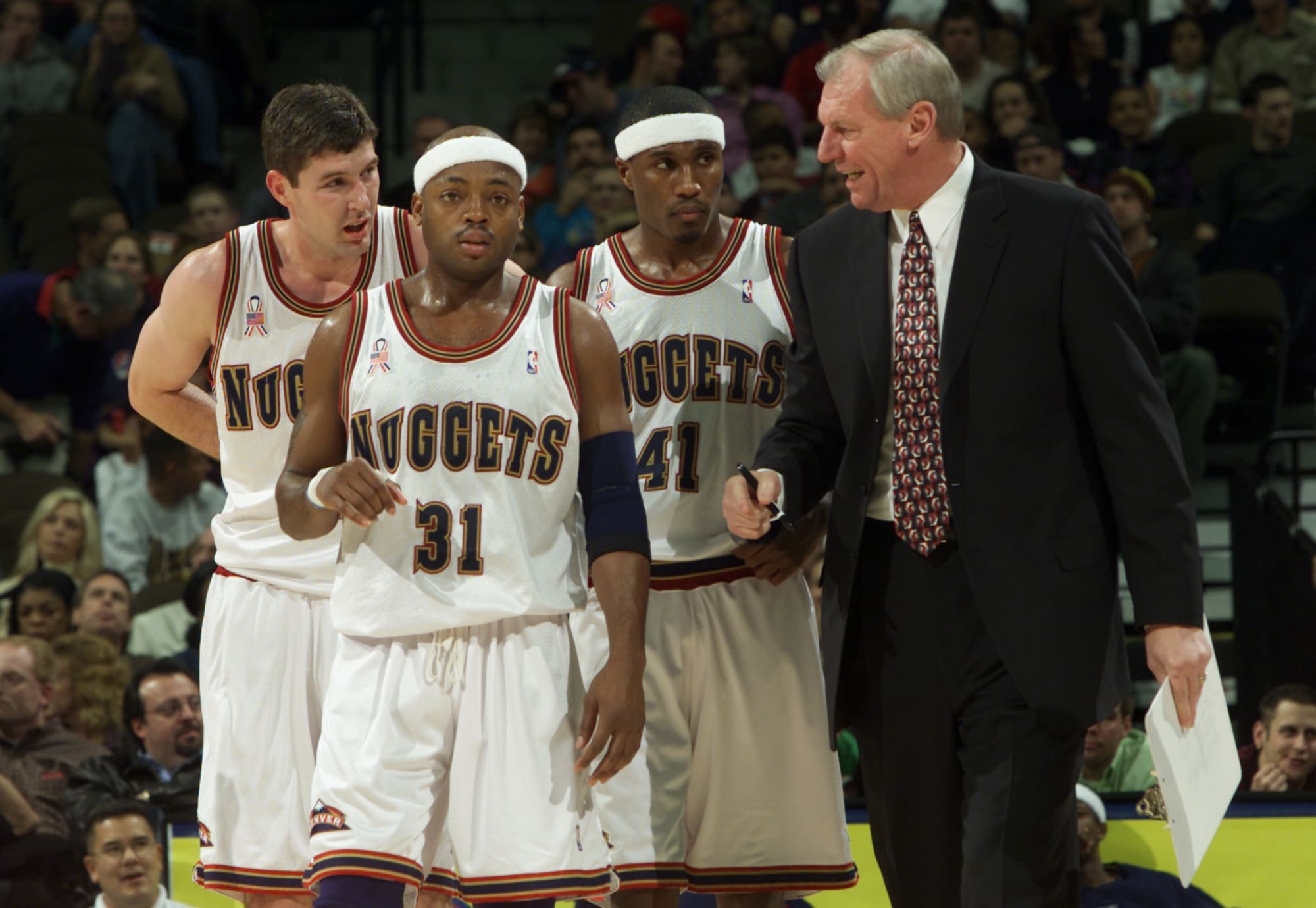 90's Nick Van Exel Denver Nuggets Starter Authentic NBA Jersey Size 46  Large – Rare VNTG