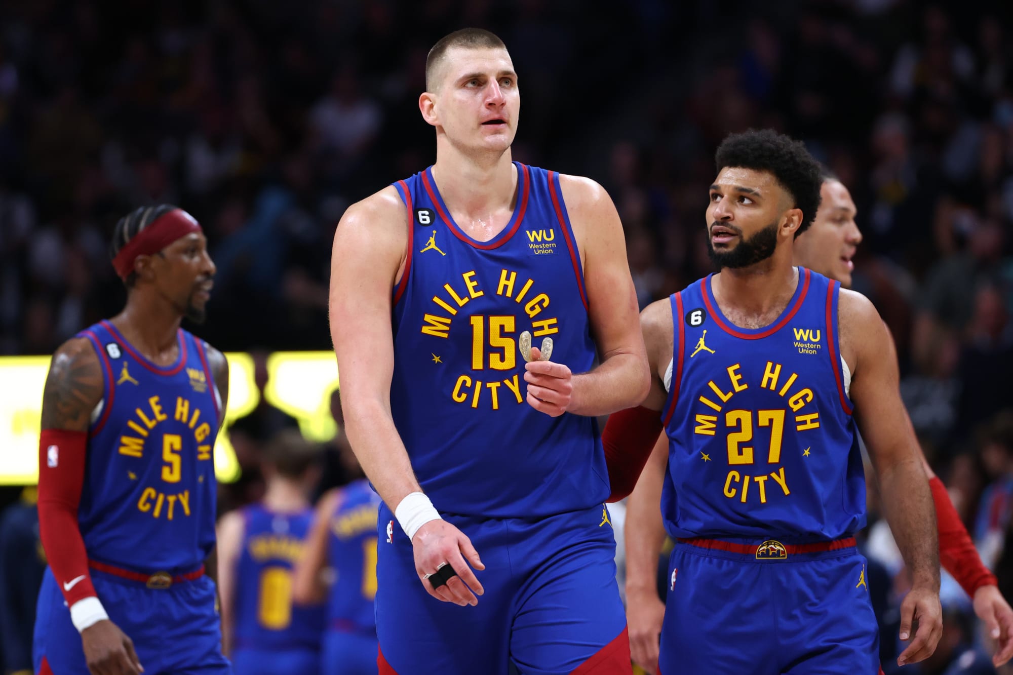 Denver Nuggets' NBA Finals journey includes ups and downs — and memorable  jerseys - The Athletic