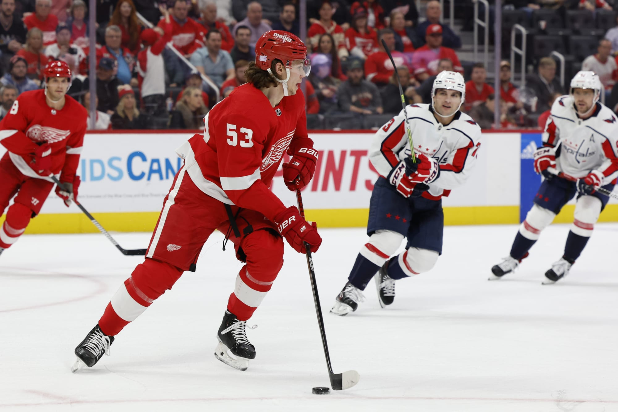 Moritz Seider in exclusive company for Red Wings with fast start 