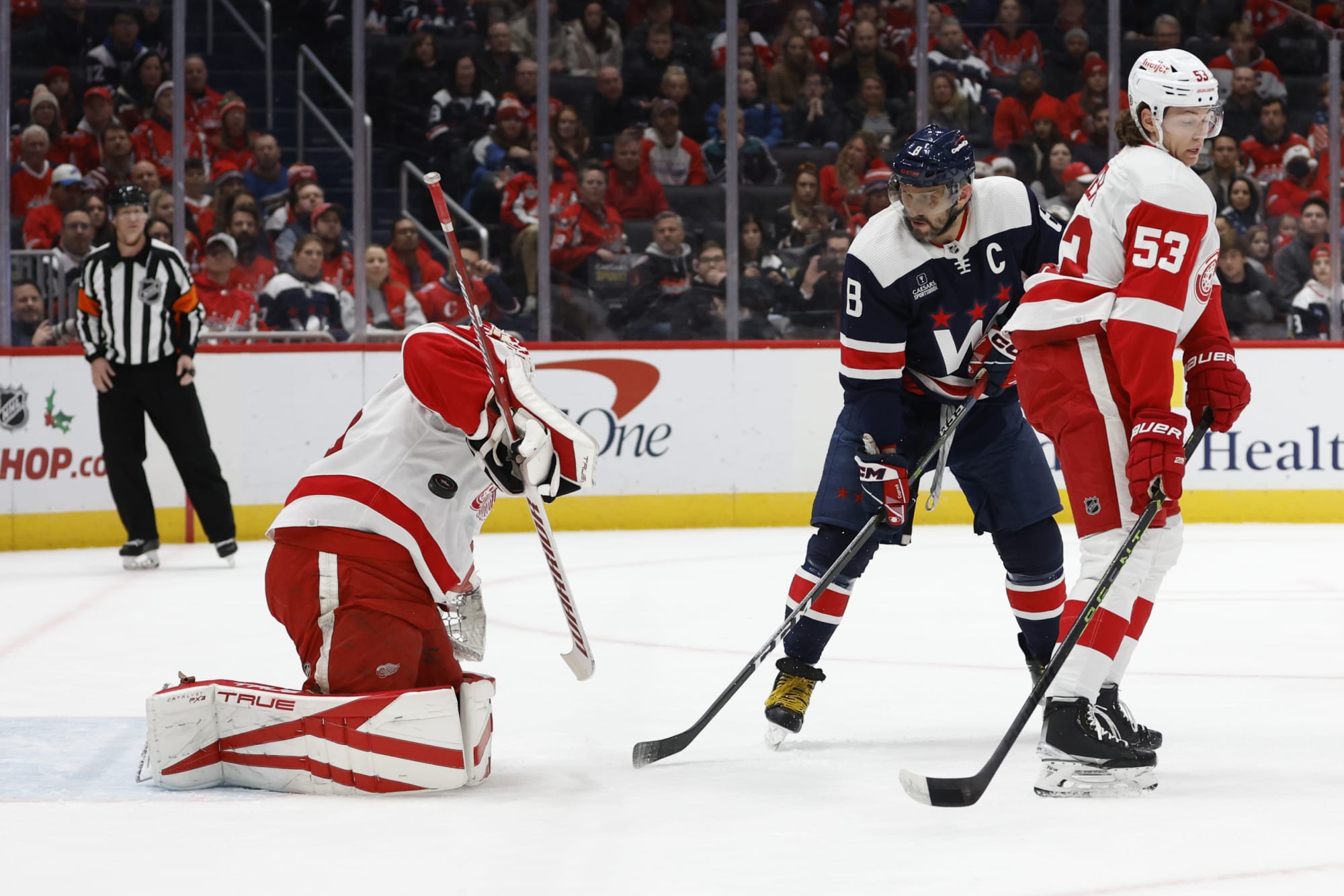 Detroit Red Wings lose to Washington Capitals, 1-0
