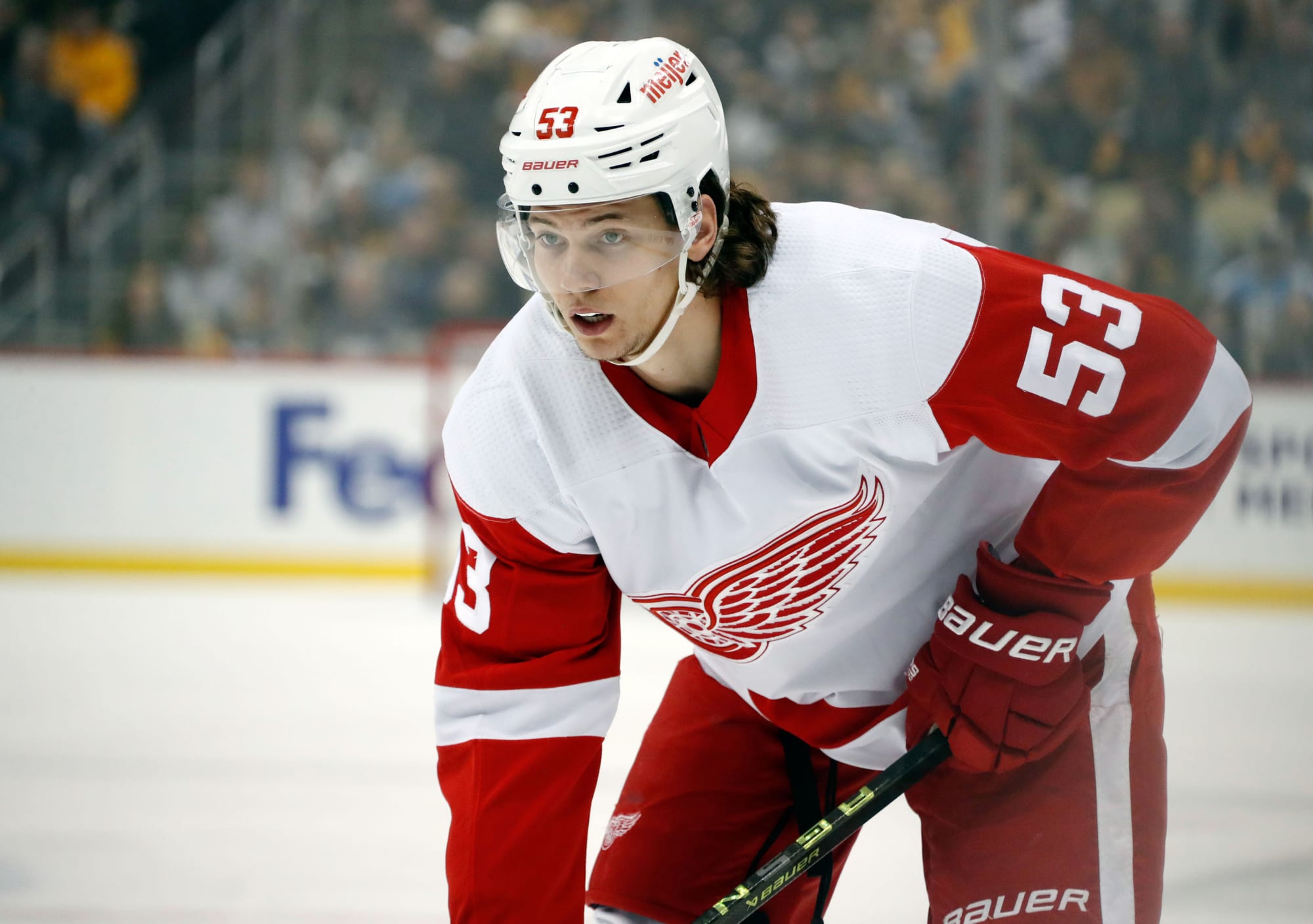 Red Wings excited about Moritz Seider's progress, eagerly await
