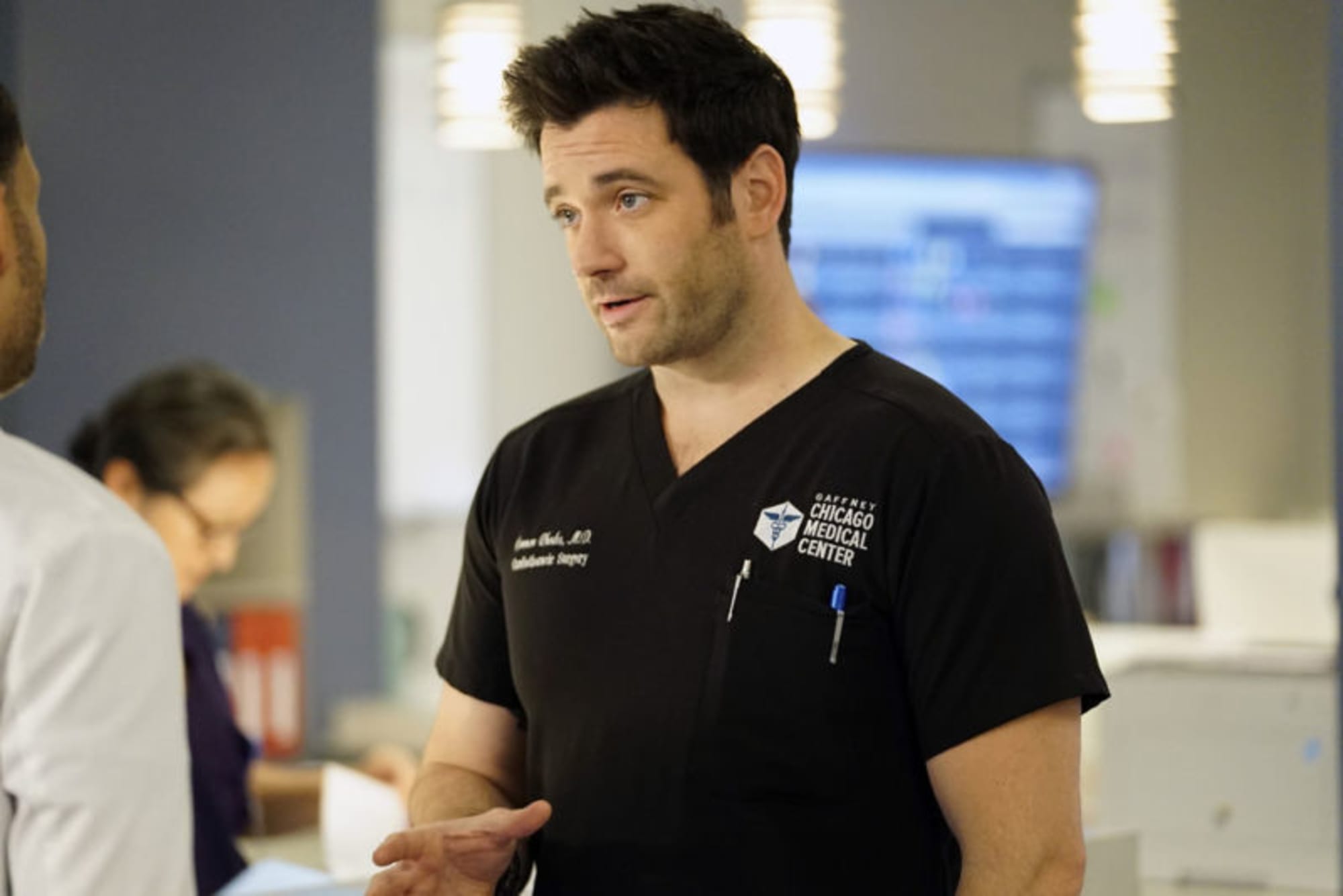 Dr Rhodes Chicago Med Chicago Med season 3 by character: Connor Rhodes