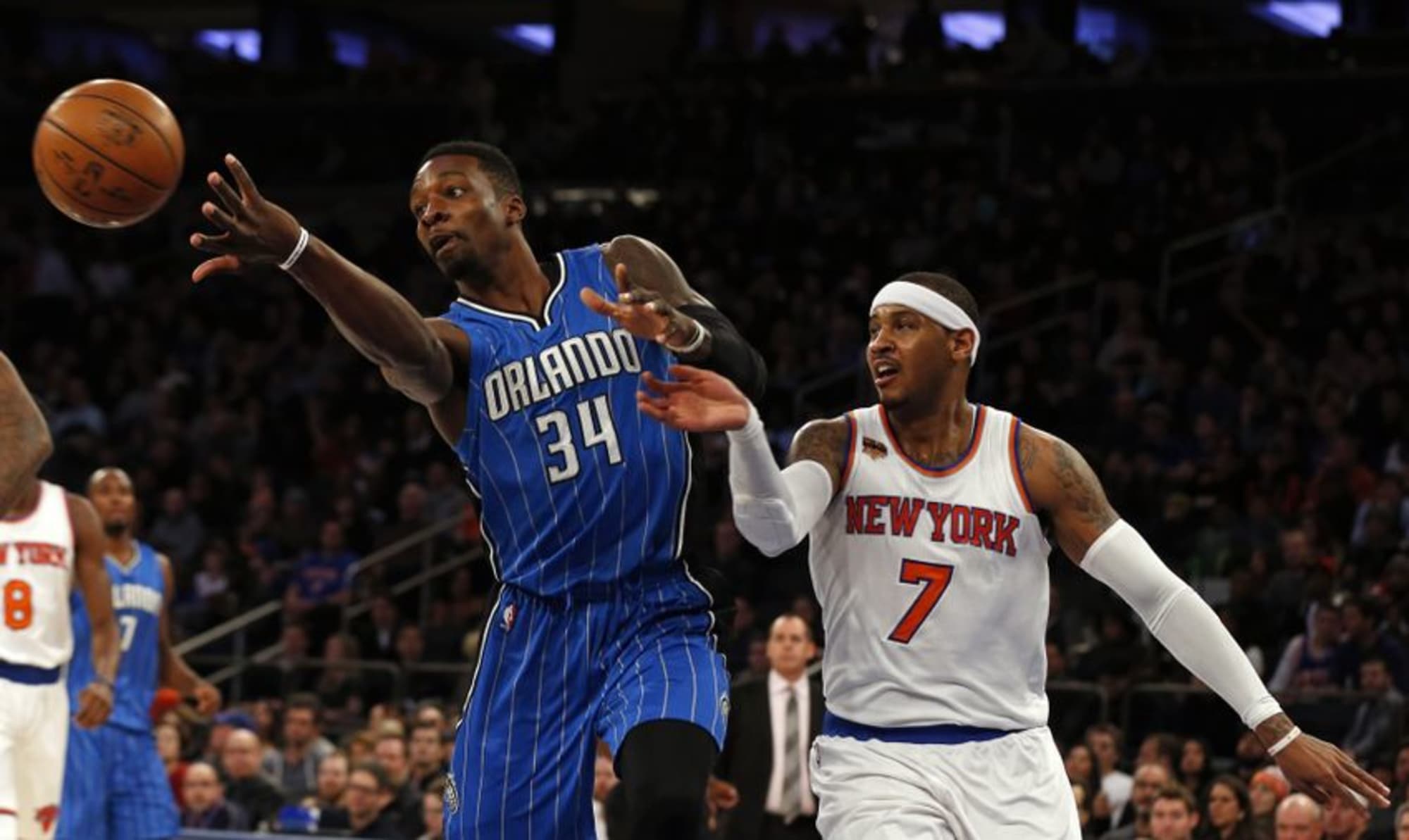 Carmelo Anthony: 'No pressure' in playoffs with Knicks