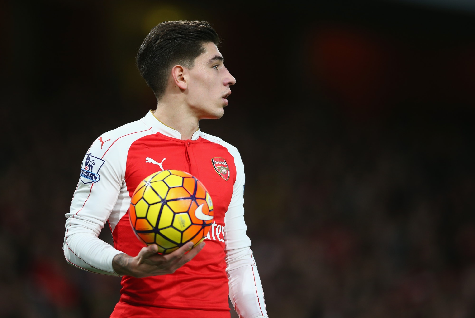 Arsenal's Hector Bellerin enjoys rare weekend off with a trip to