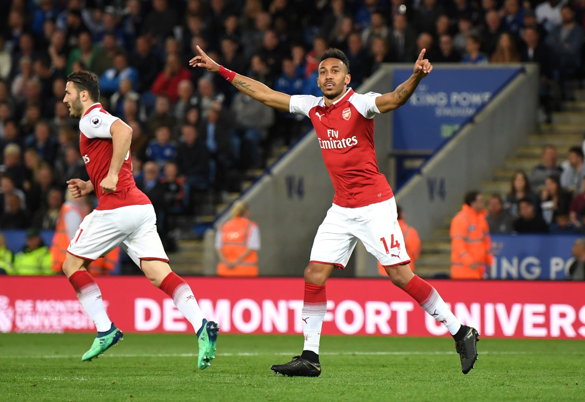 silhuet Skære af statsminister Arsenal Vs Leicester City: Highlights and analysis - Wretched run continues