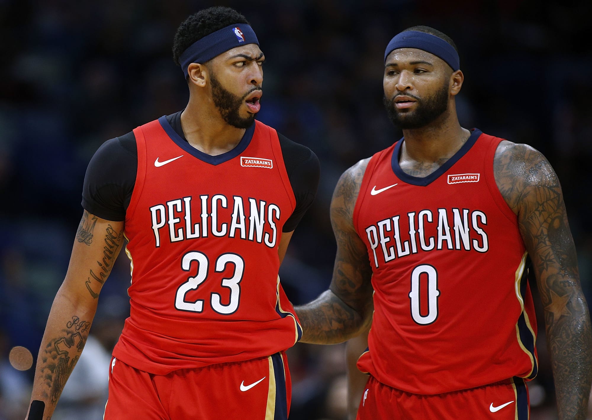 DeMarcus Cousins and Anthony Davis team up for a hilarious Boogie and Brow  edition of 'Who's who?' - Article - Bardown
