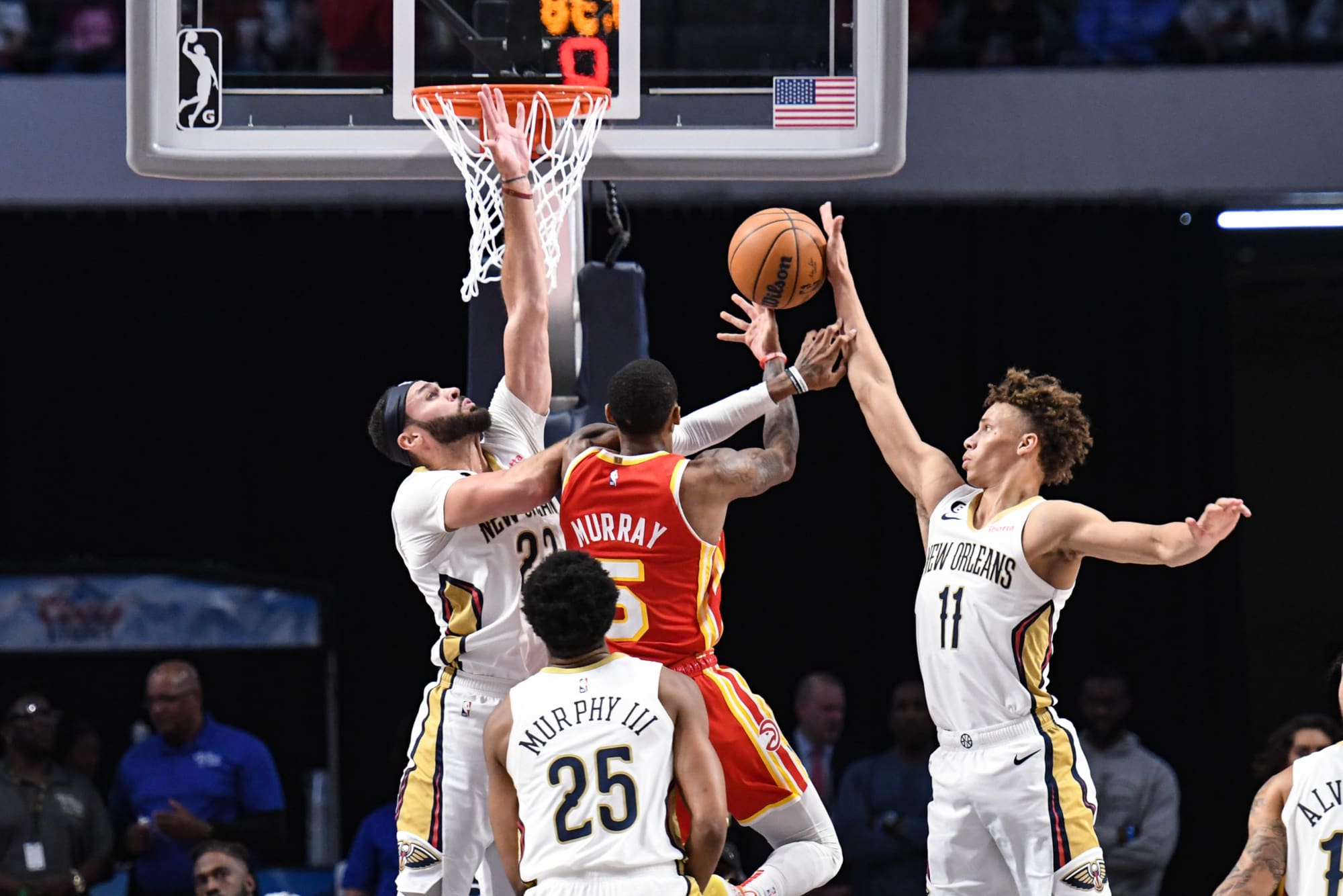New Orleans Pelicans: Dyson Daniels’ block has Internet buzzing