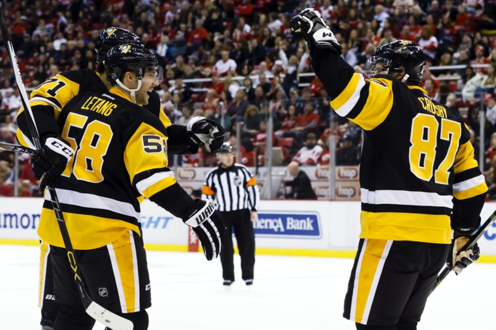 Malkin, Penguins surge past Flames with 5 goals in the third