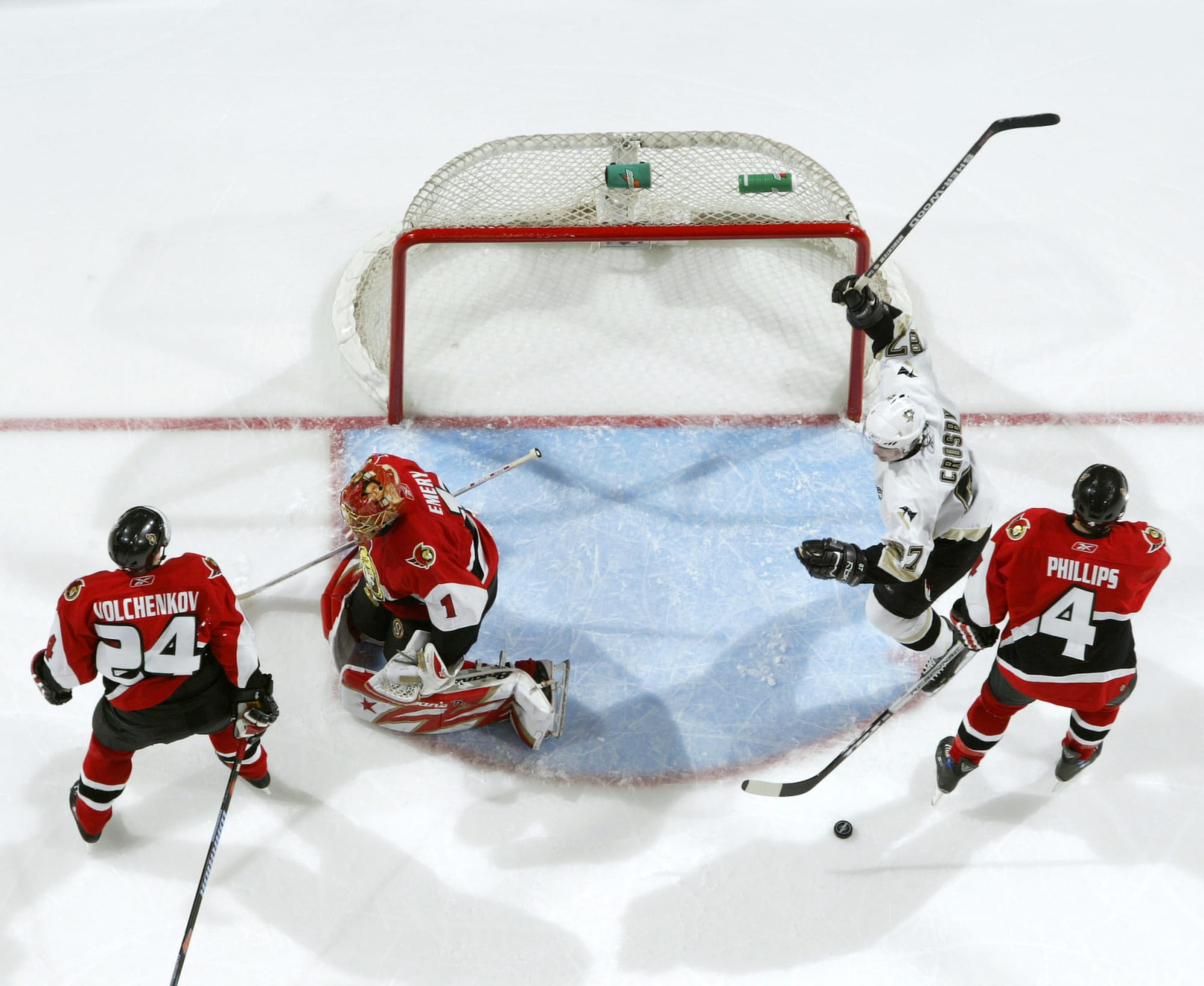 Ottawa Senators and Pittsburgh Penguins Playoff History