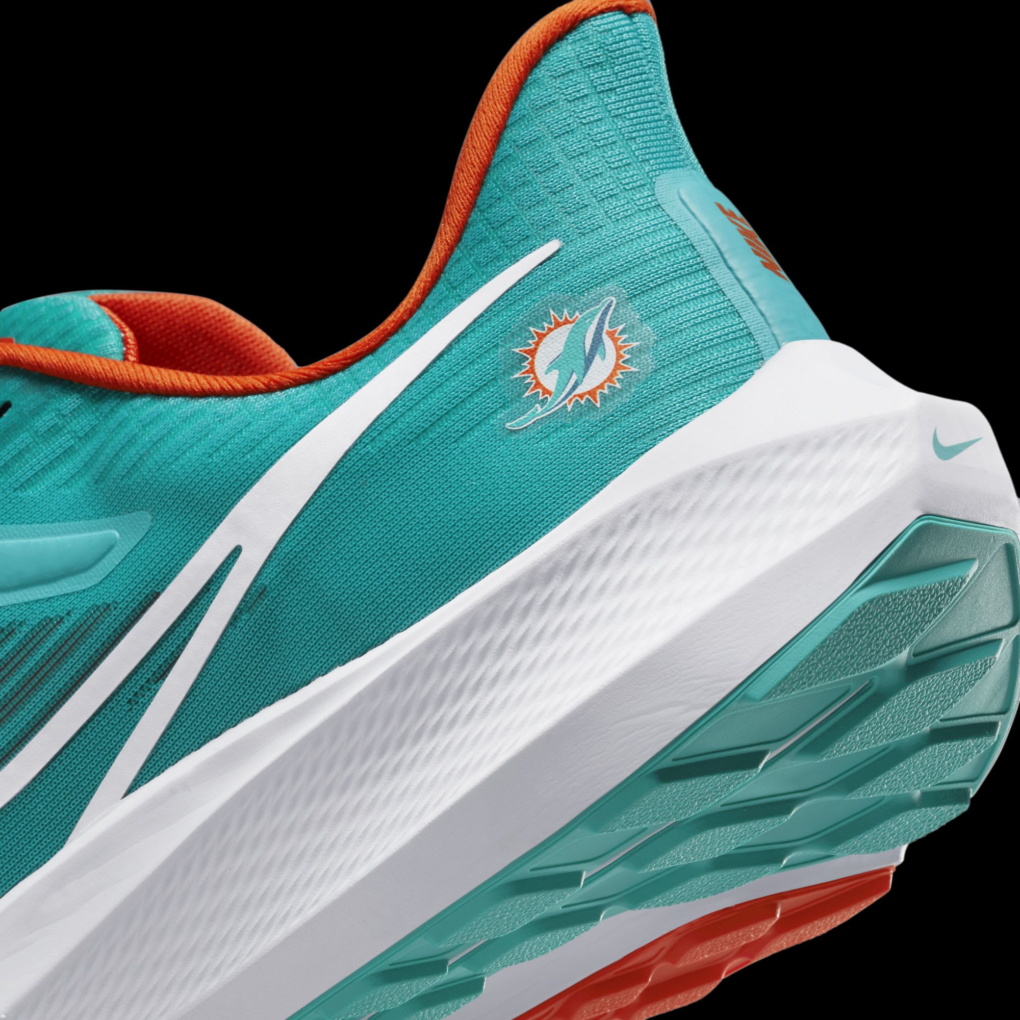 Fans these Dolphins shoes by Nike - Sports