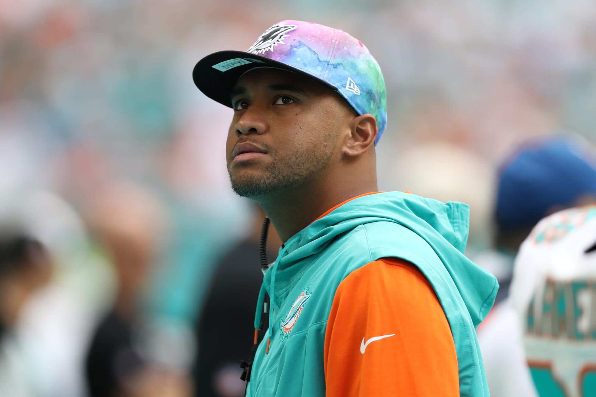 Miami Dolphins injury bug hits again; Thompsons first start ends early