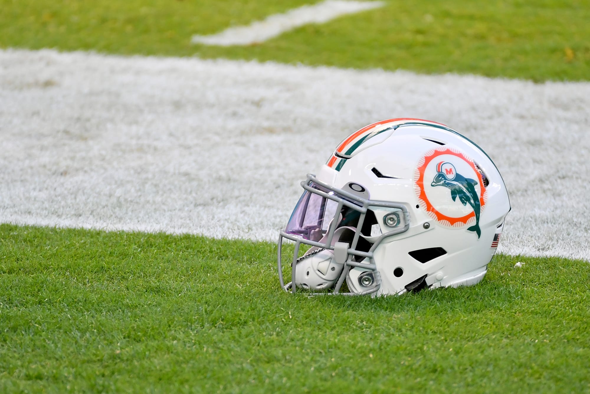 miami dolphins throwback field