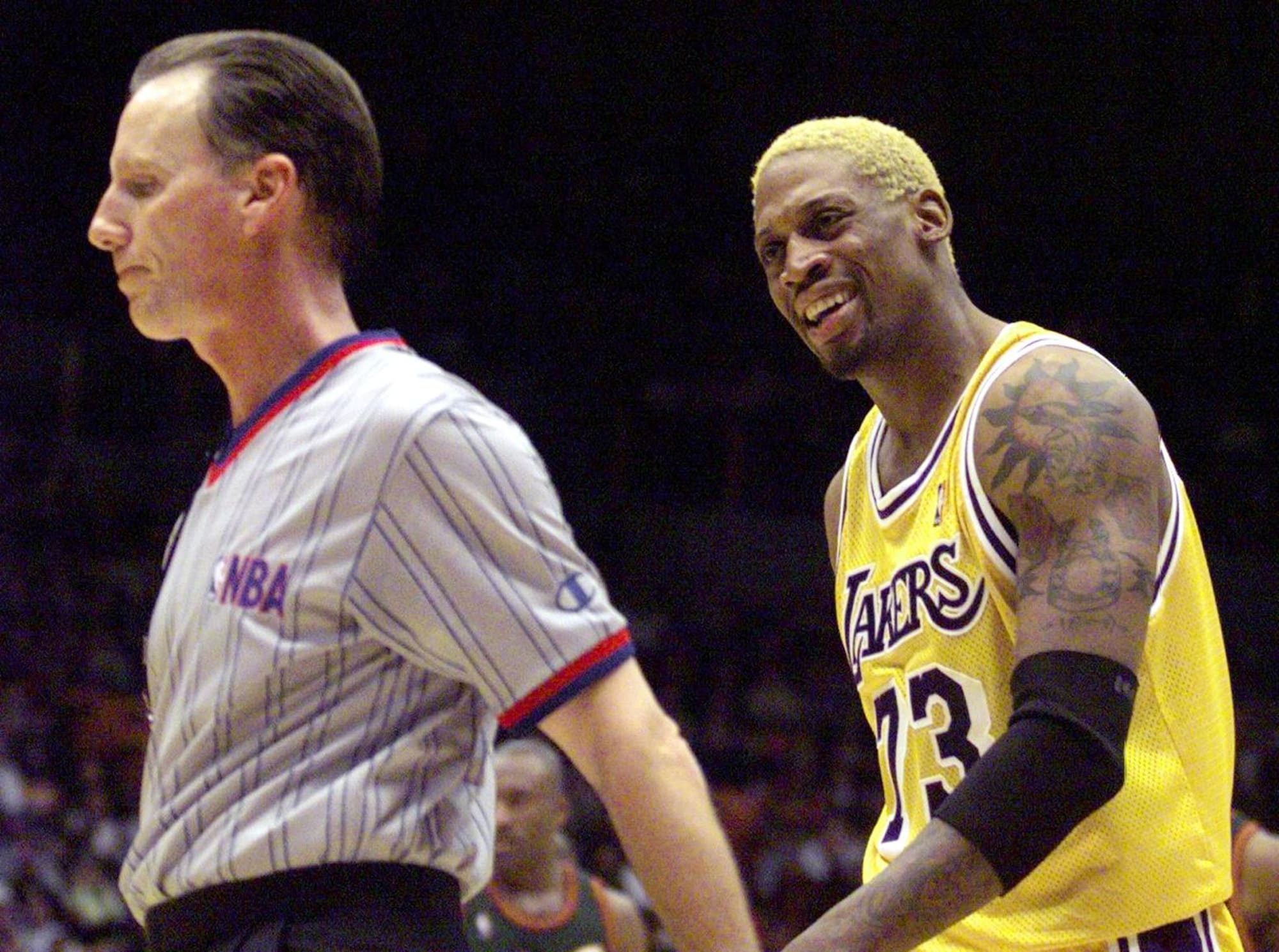 NBA Cobwebs on X: Dennis Rodman of the San Antonio Spurs in 1994