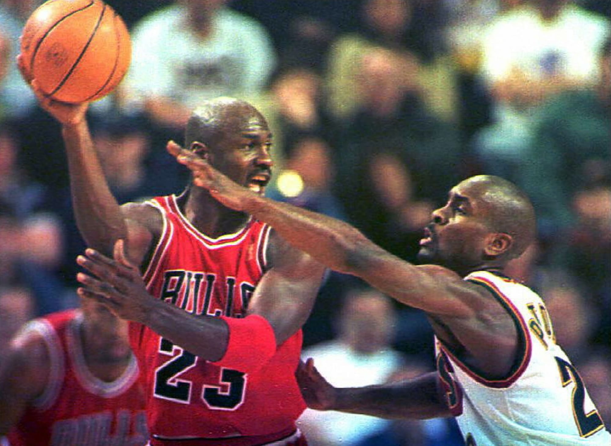 Chicago Bulls Michael Jordan during game vs Orlando Magic. Game 4. News  Photo - Getty Images