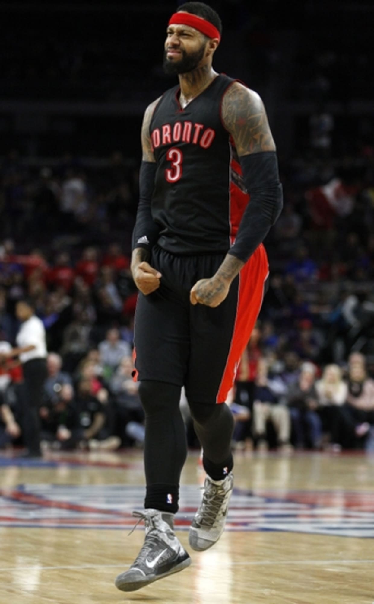 James Johnson - Toronto Raptors - Game-Worn Jersey - 2015-16 Playoffs -  Dressed, Did Not Play