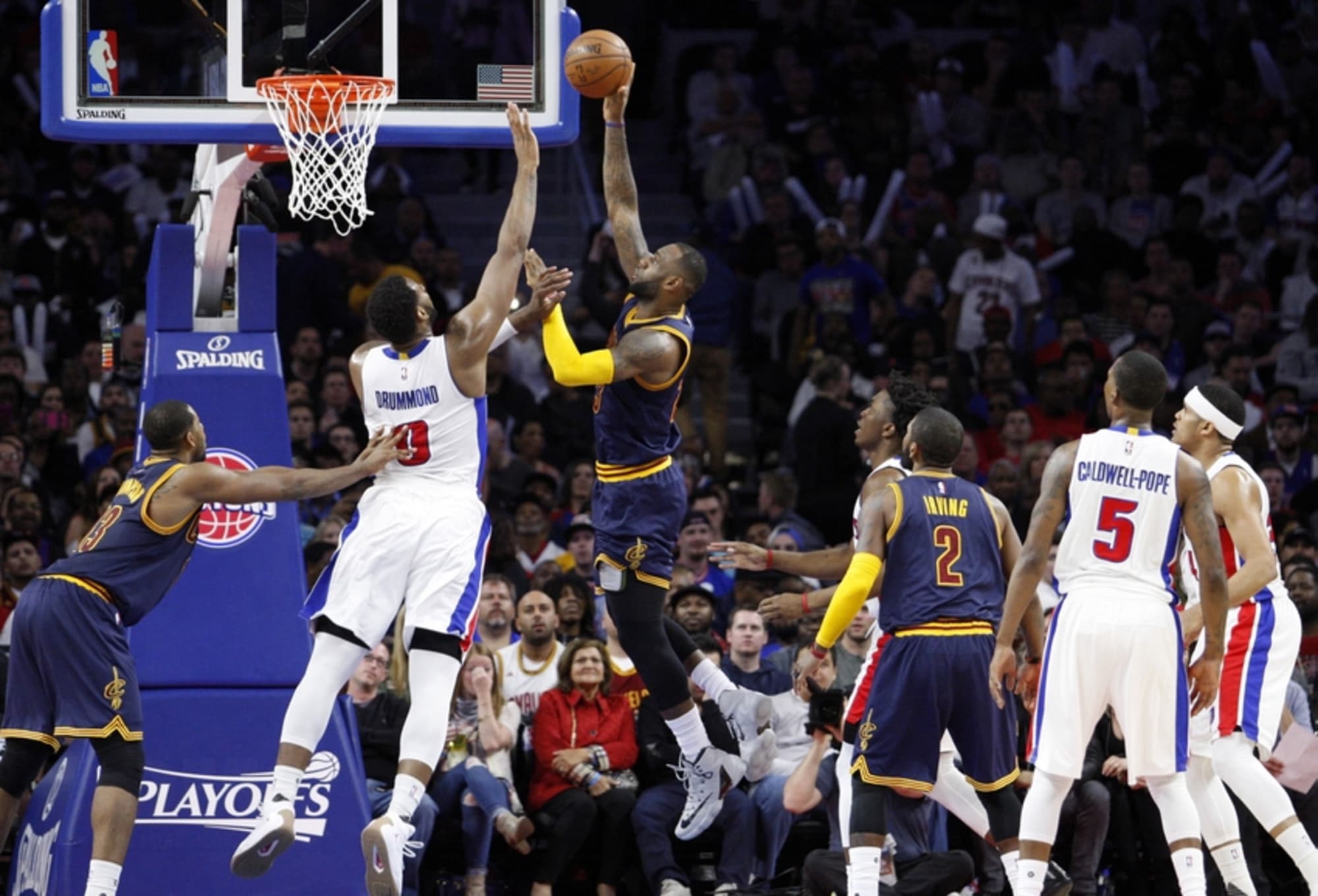 LeBron James Takes Shot at NBA After Andre Drummond Goes