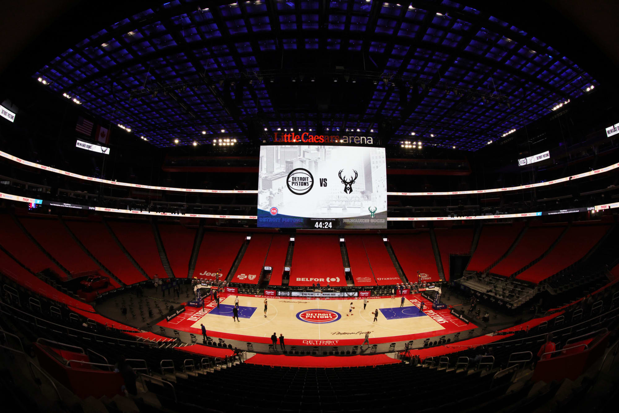Detroit Pistons LCA Virtual Venue™ by IOMEDIA