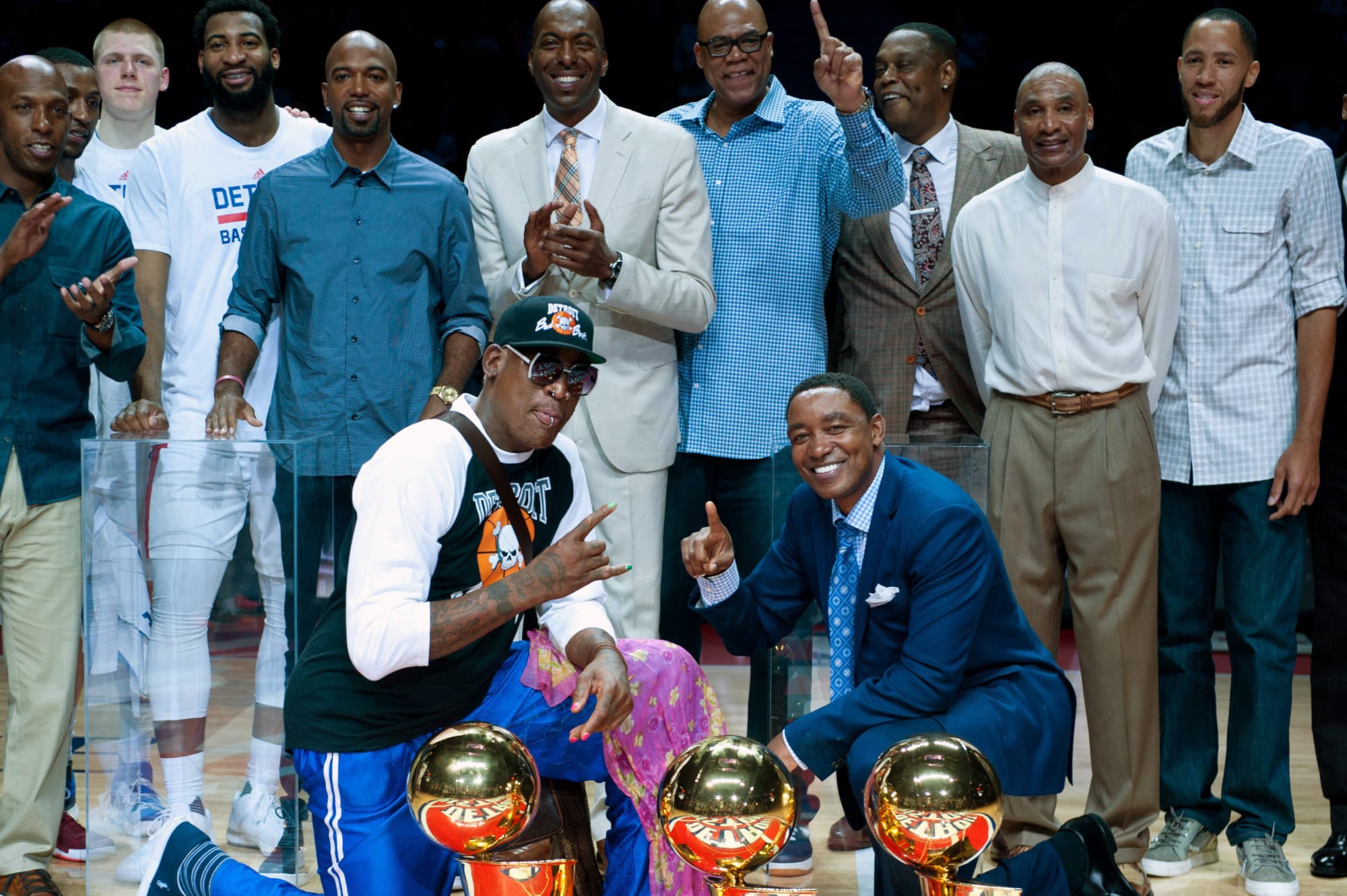 The Detroit Pistons’ best all-time draft starting lineup