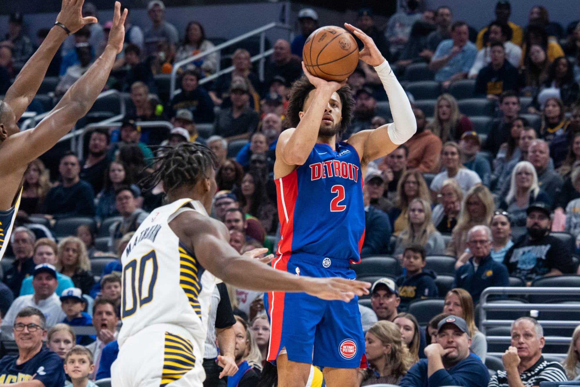 Pistons' teal night, Cunningham's career night spoiled in 136-112