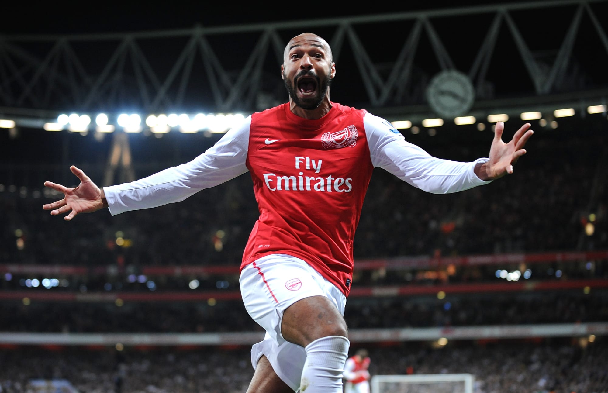 Thierry Henry 'Time Travels' Through Classic Soccer Moments in Sky