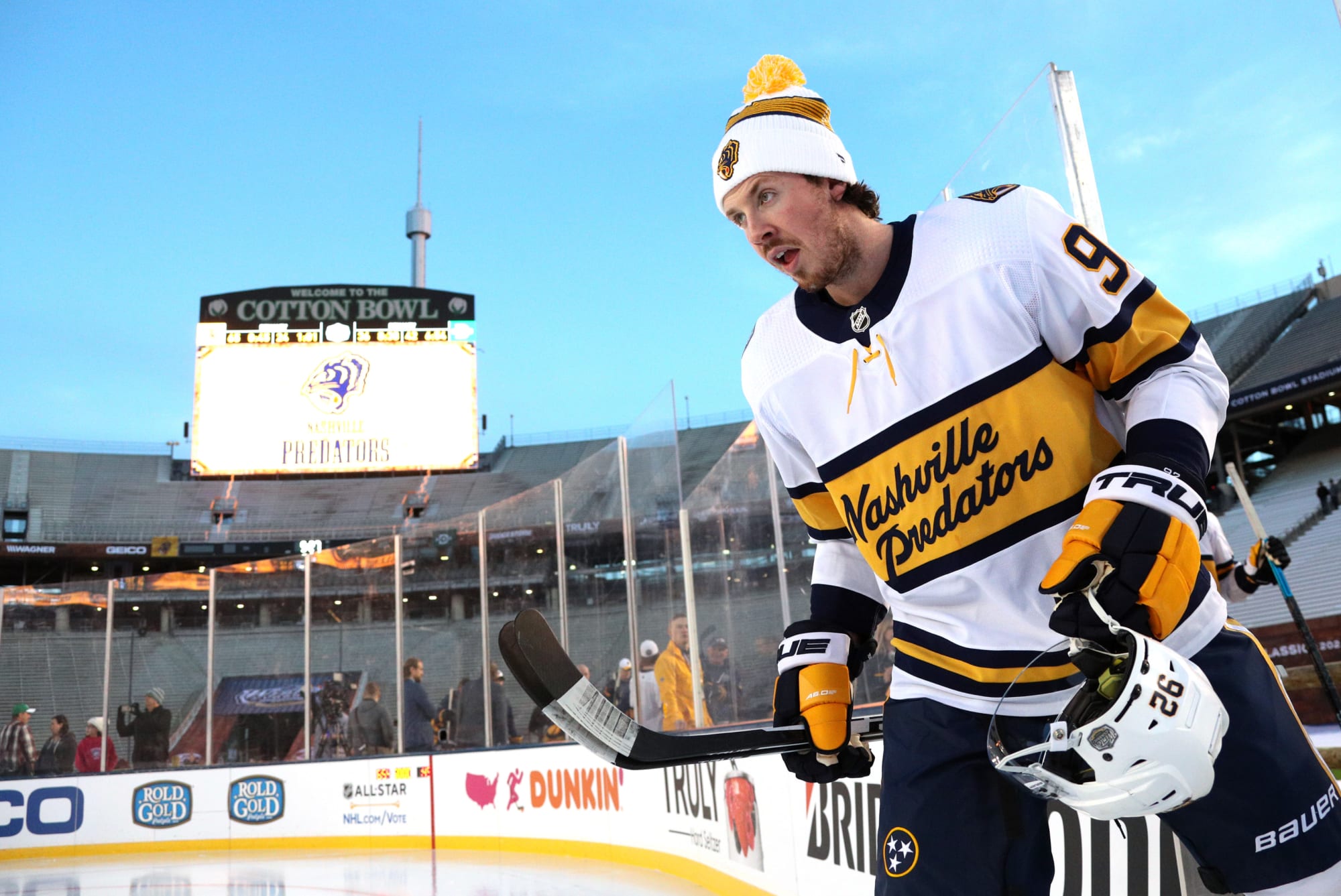 Look: Stars and Predators Release Images of 2020 Winter Classic