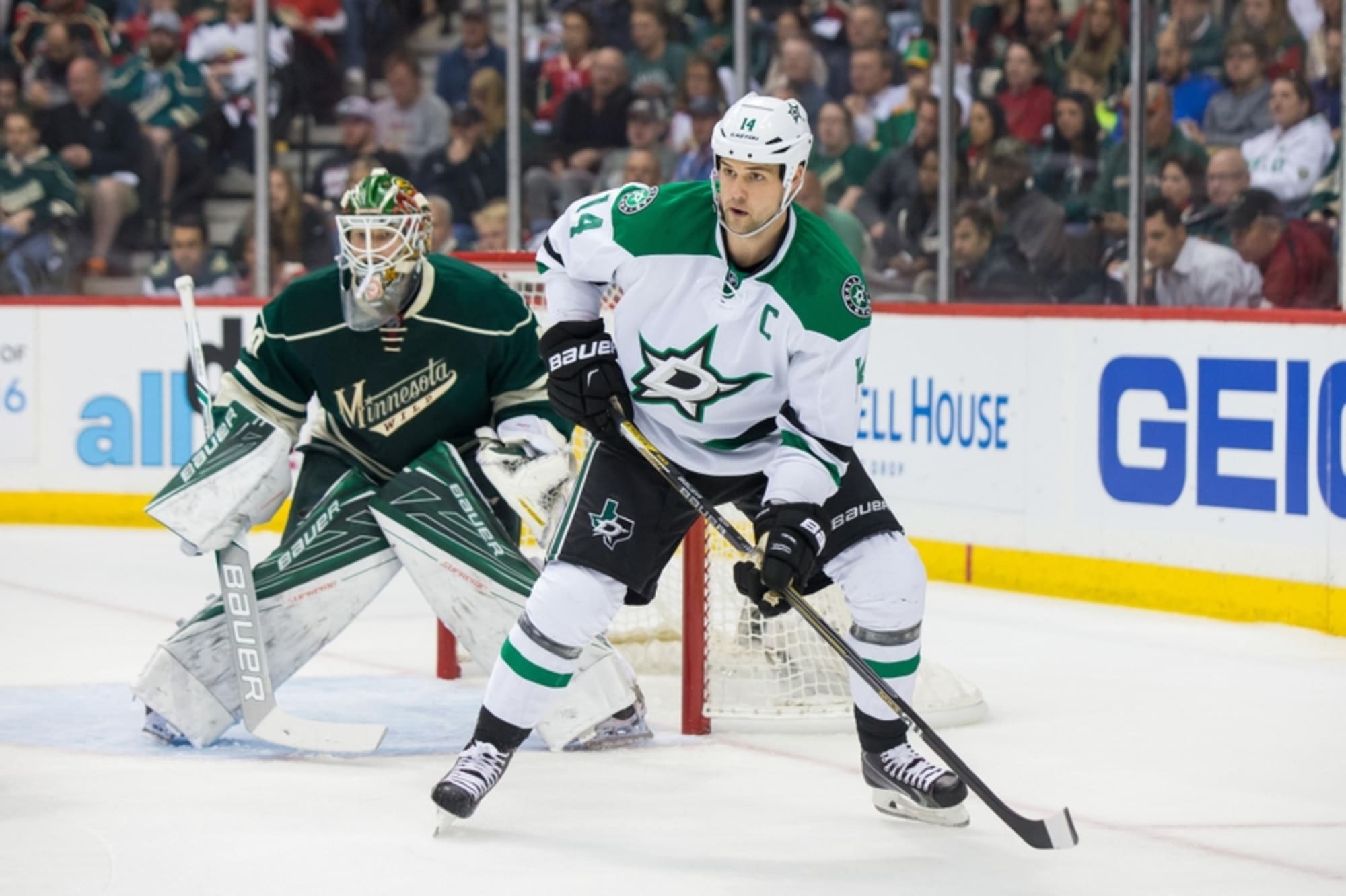 AHL - Jamie Benn had a goal in the Dallas Stars Game 5 win yesterday. He  had 14 goals for the Texas Stars in the 2010 Calder Cup Playoffs.