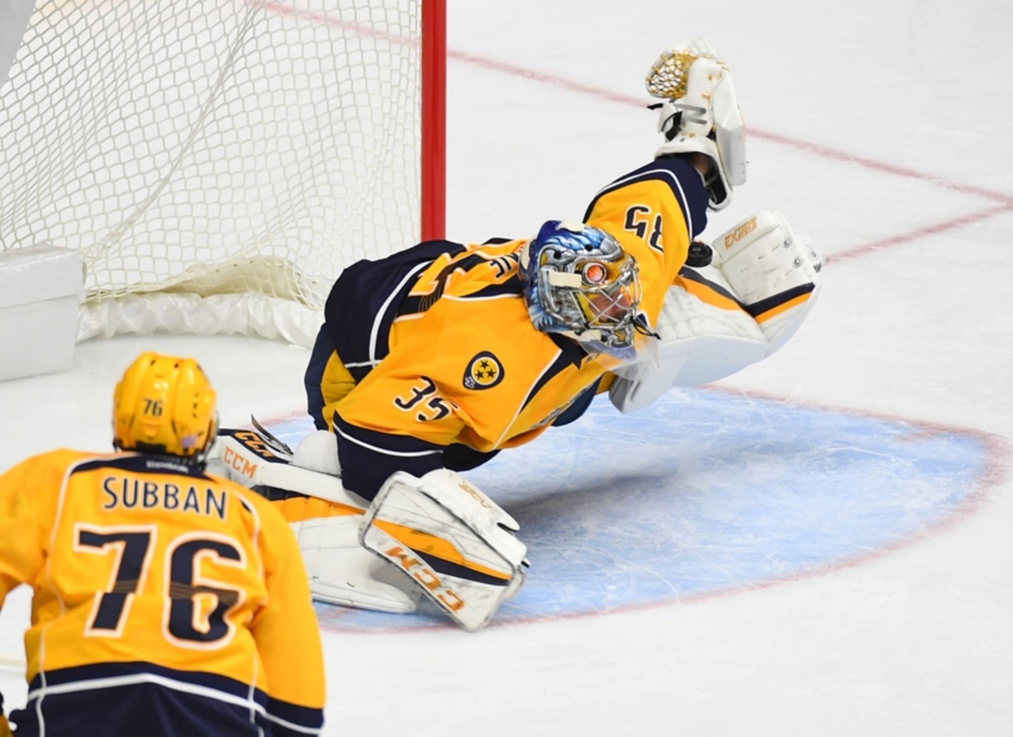 Pekka Rinne has Nashville in 1st Final with smothering run