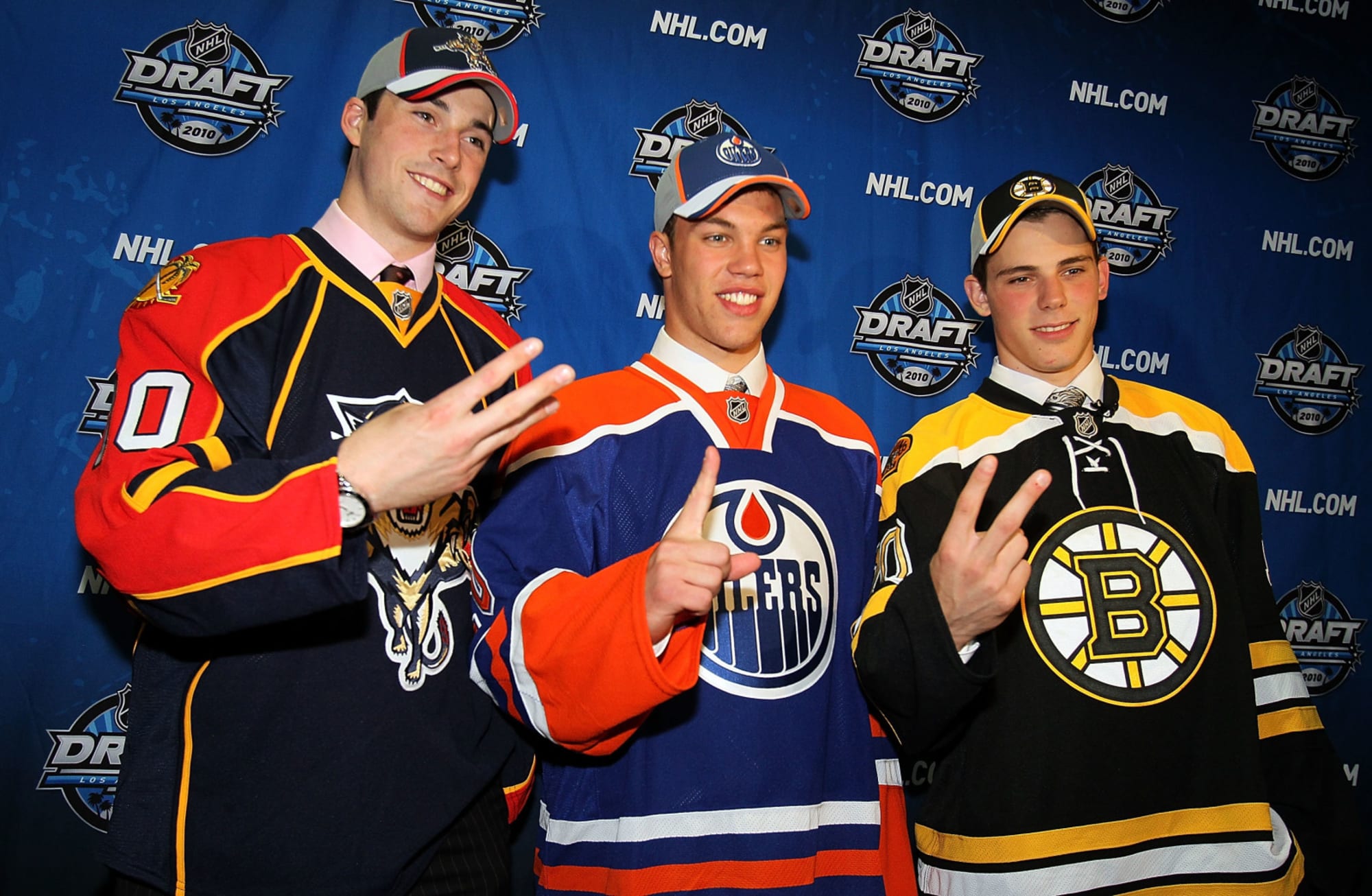 nhl second overall picks
