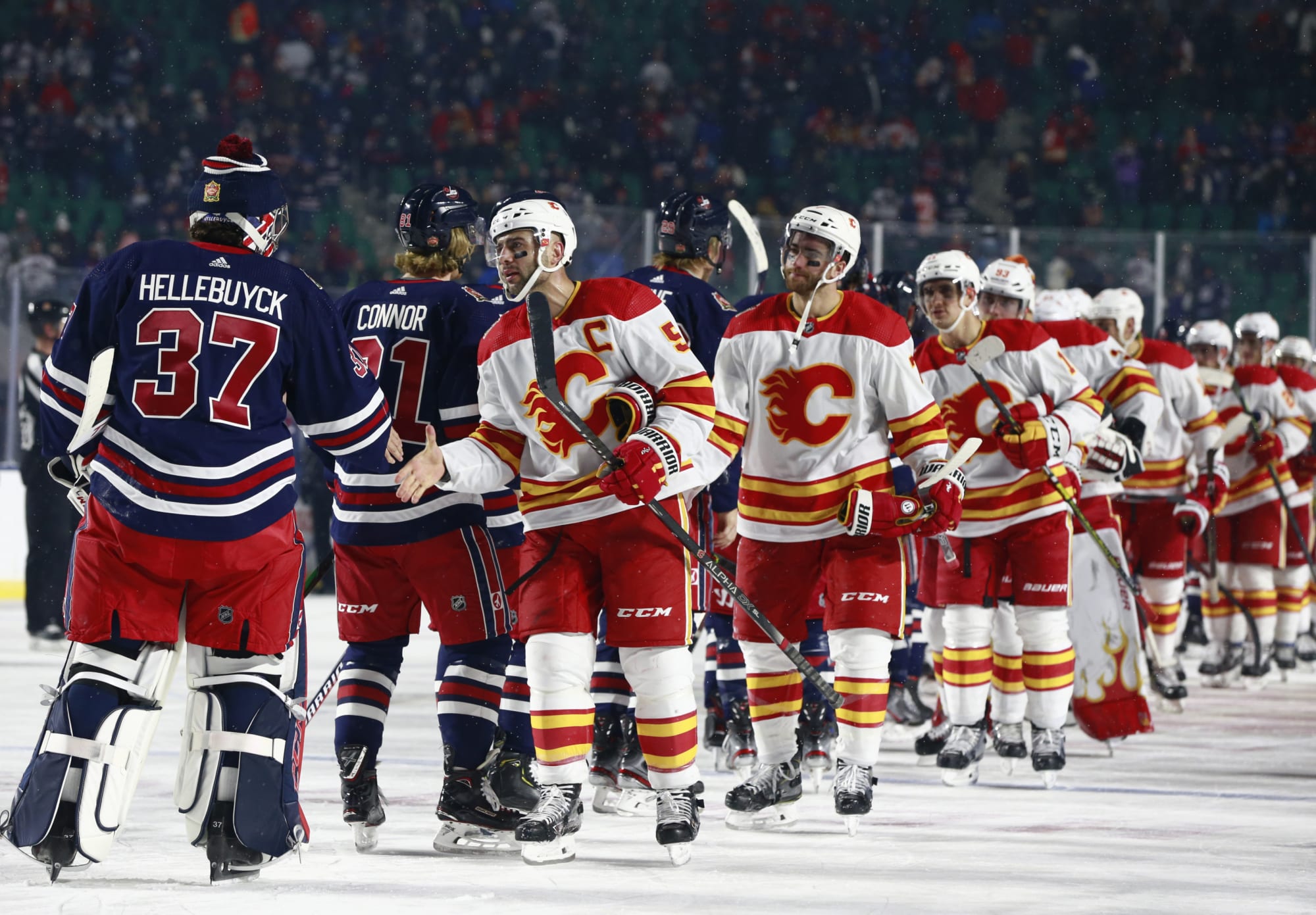 Jets' Bryan Little scores huge overtime goal in Heritage Classic