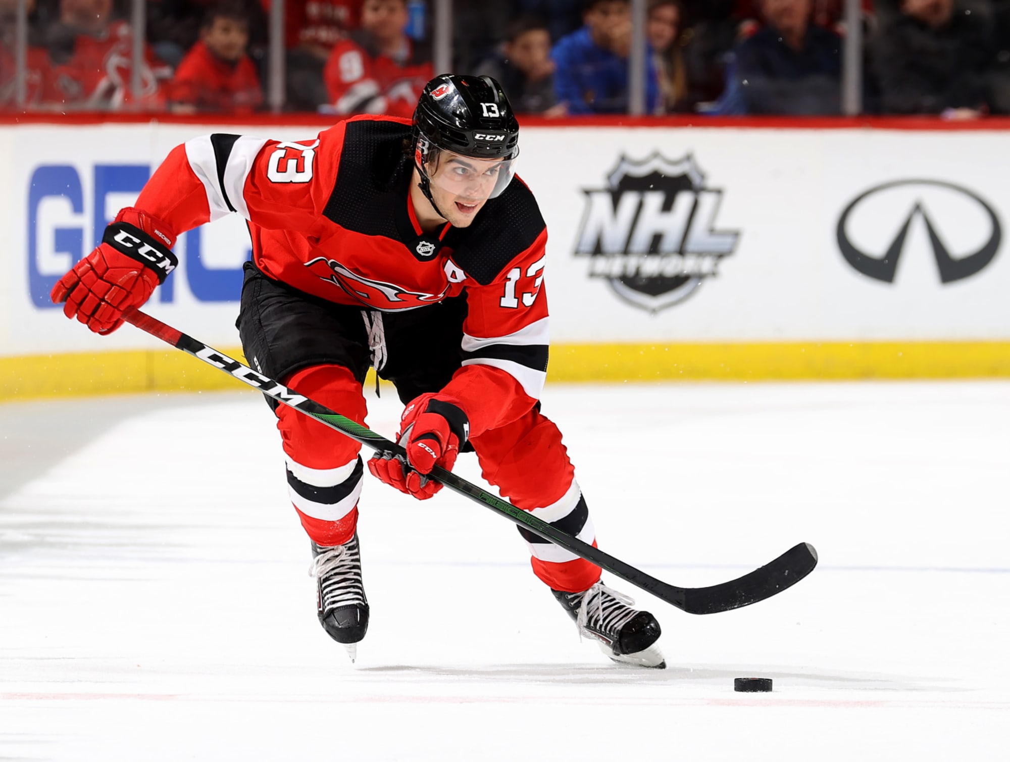 Nico Hischier on X: Very happy to sign my first NHL contract