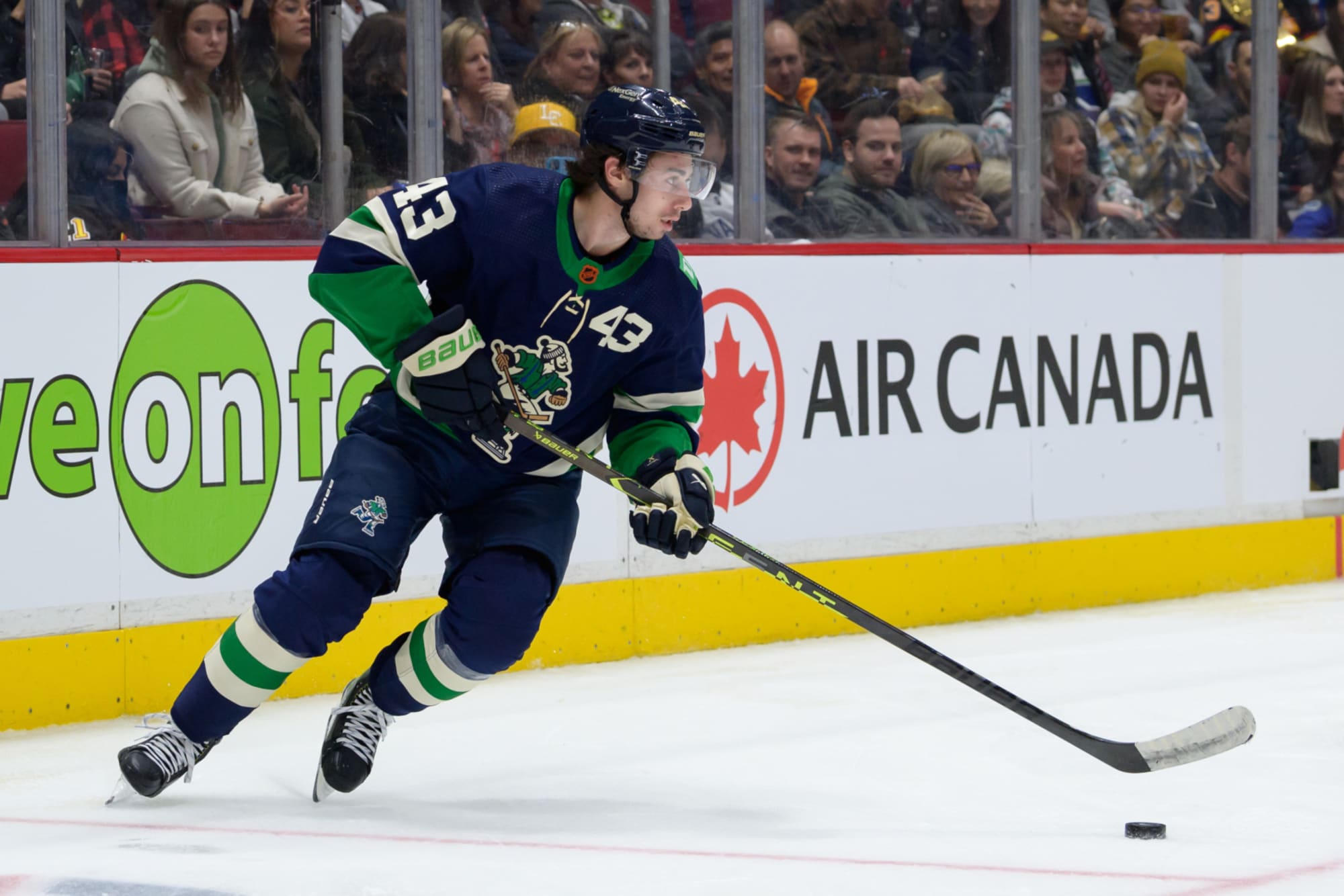 Quinn Hughes is the captain of the Vancouver Canucks - Vancouver