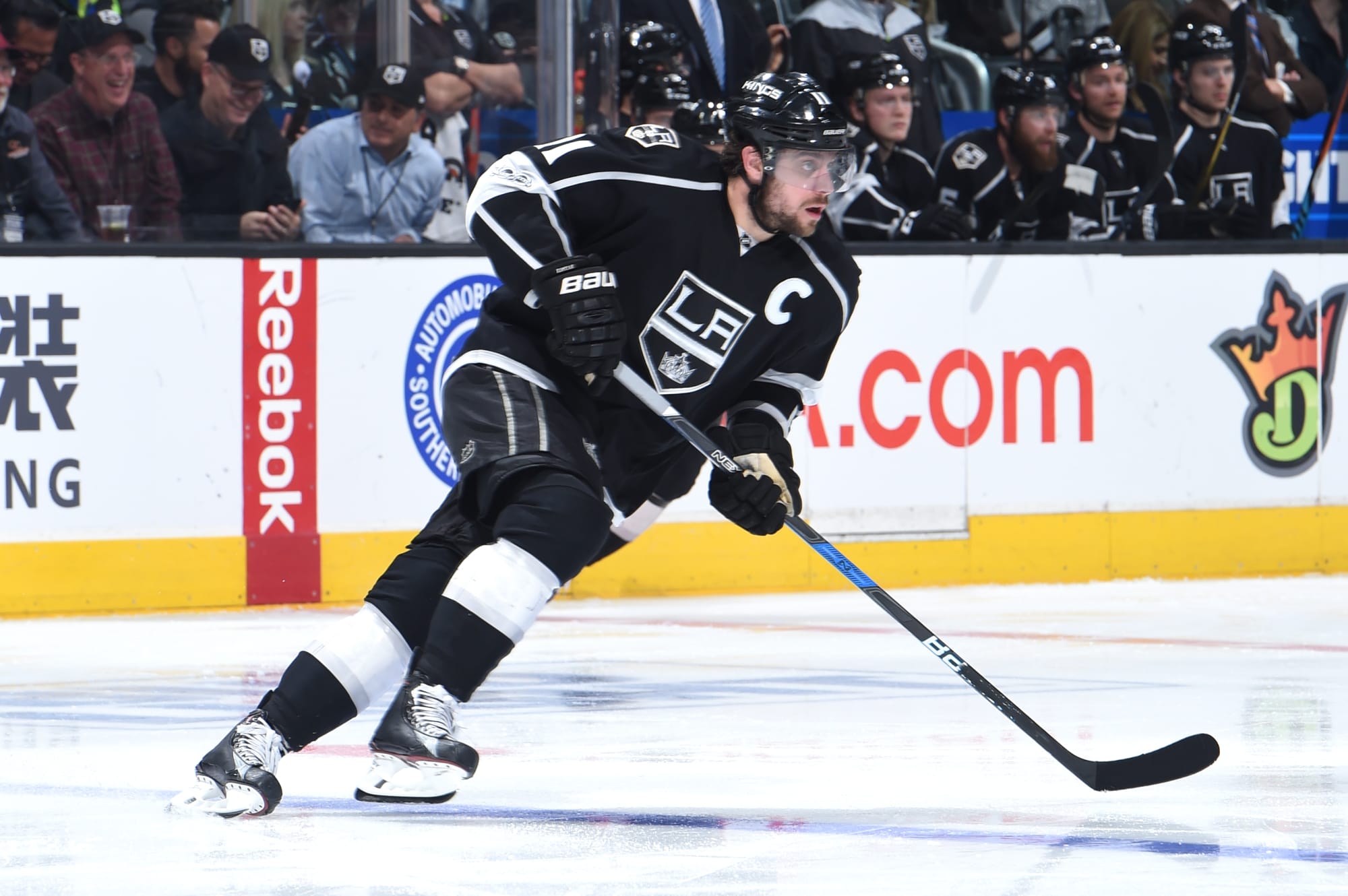 Younger Kings players must beat Anze Kopitar for scoring title - Los  Angeles Times