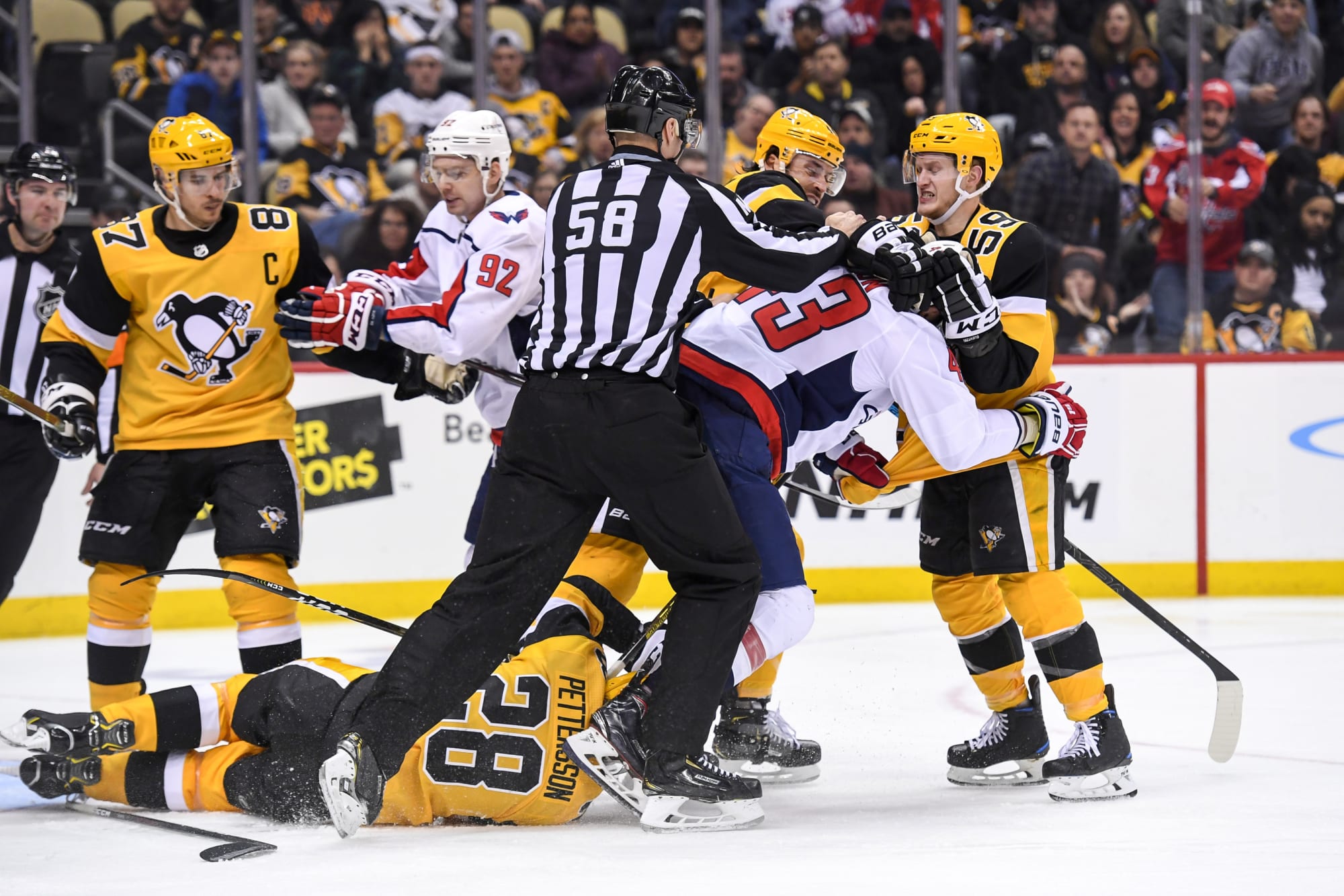 Sidney Crosby was asked about Tom Wilson's latest questionable hit