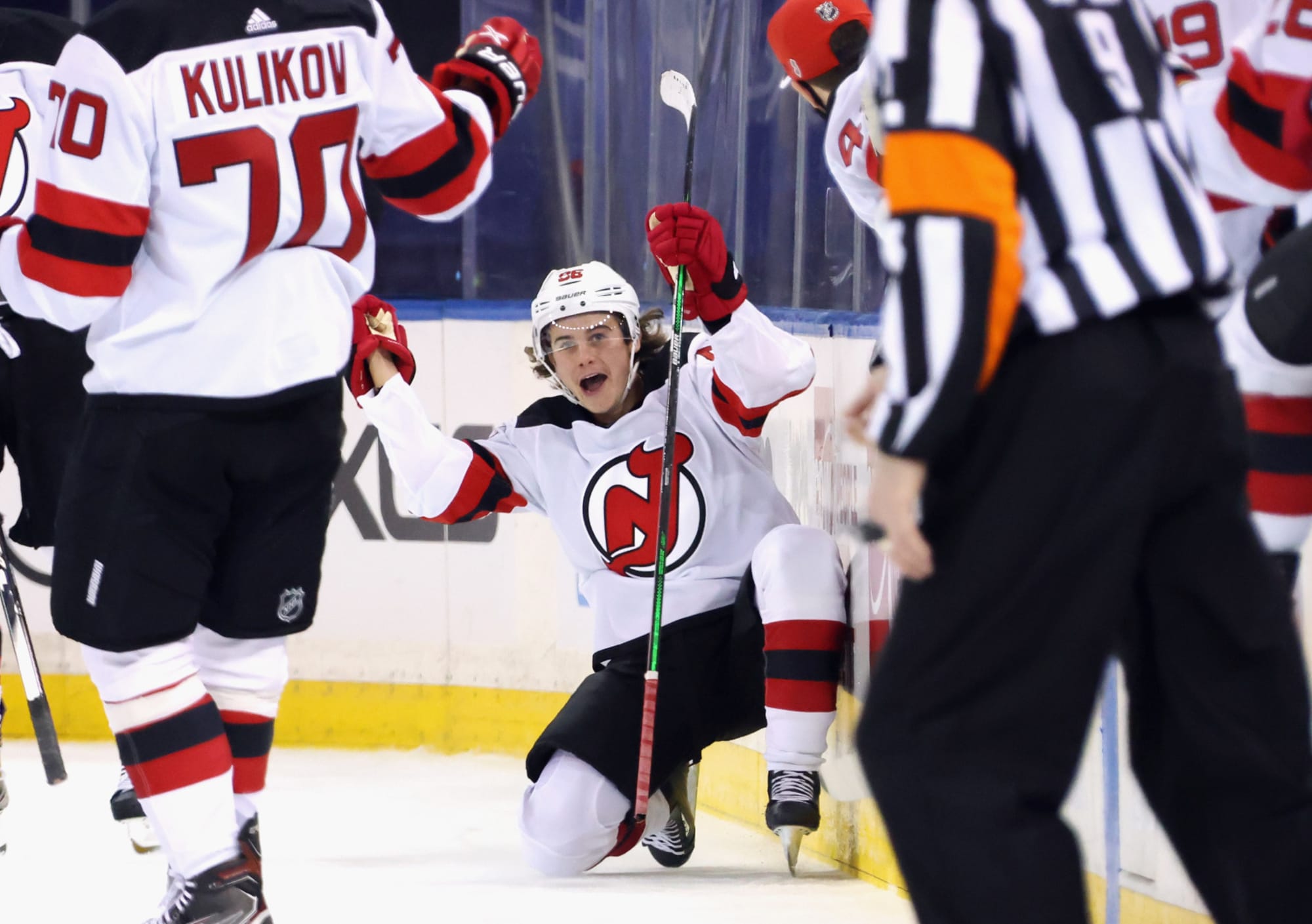 Jack Hughes' three-point night leads Devils over Canadiens in pre